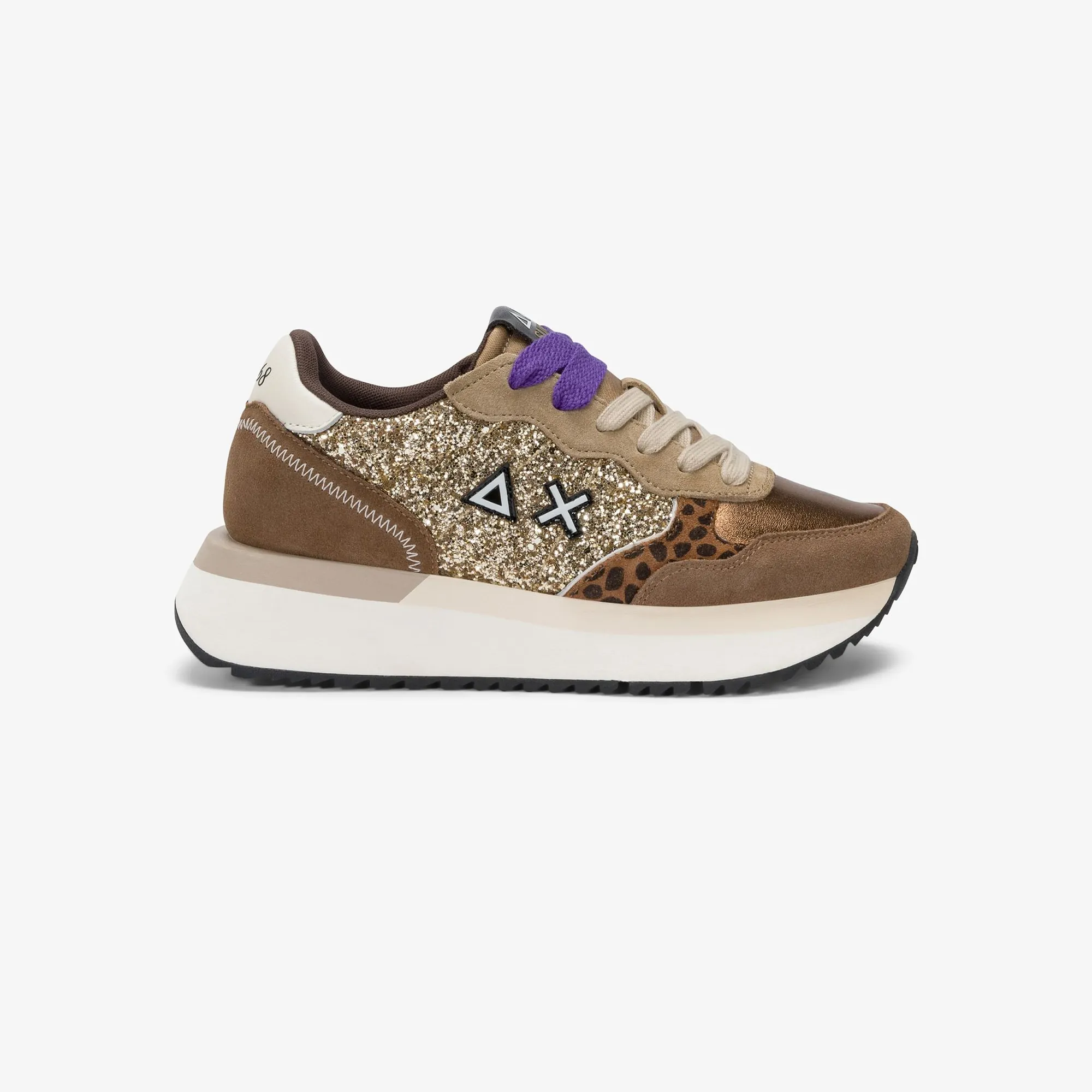 Sun 68 Sneakers Big Ally Glitter Oro Z45212 155510