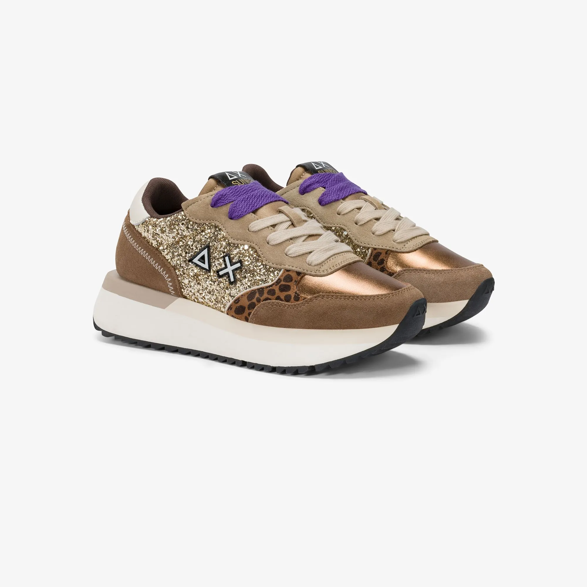Sun 68 Sneakers Big Ally Glitter Oro Z45212 155515