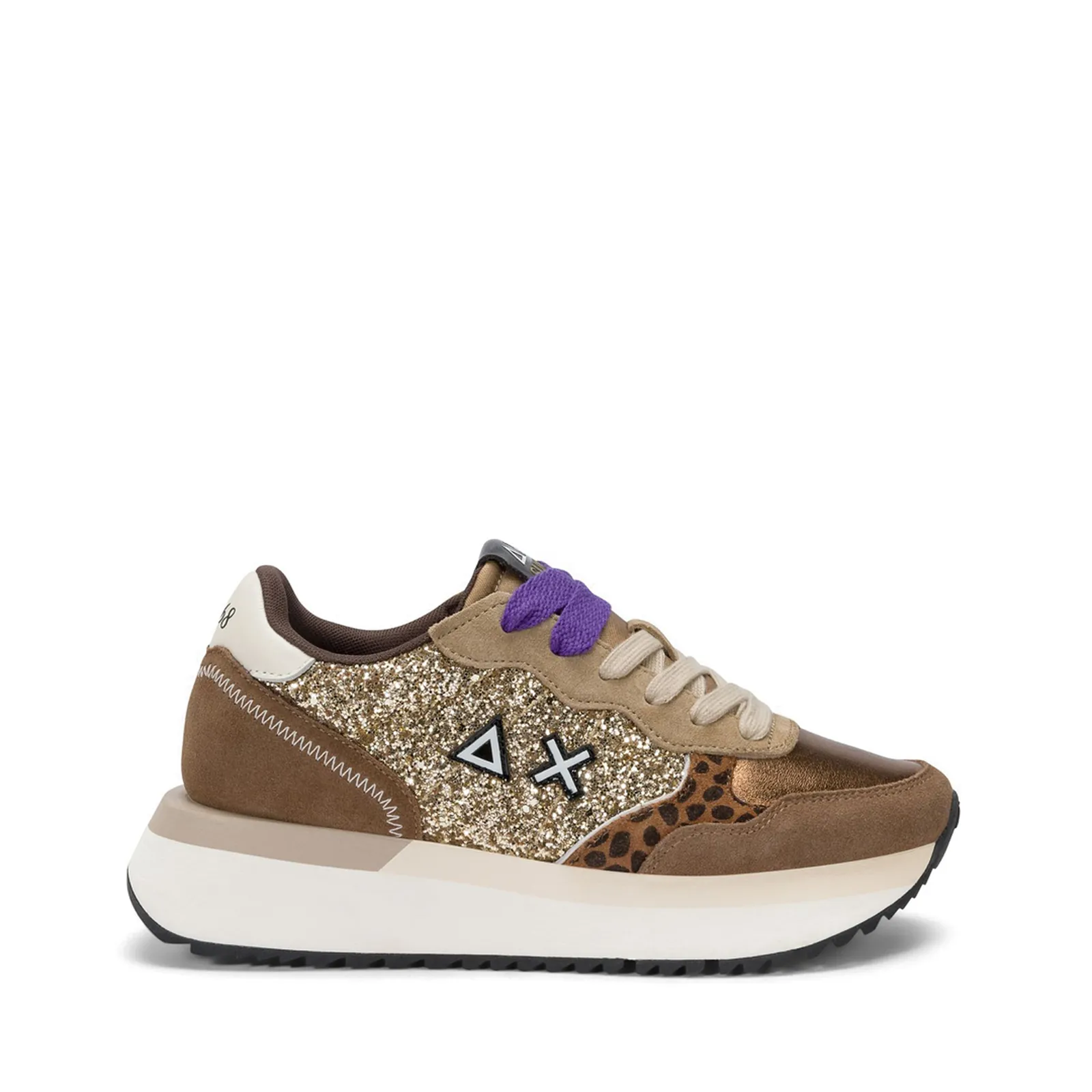 Sun 68 Sneakers Big Ally Glitter Oro Z45212 155971