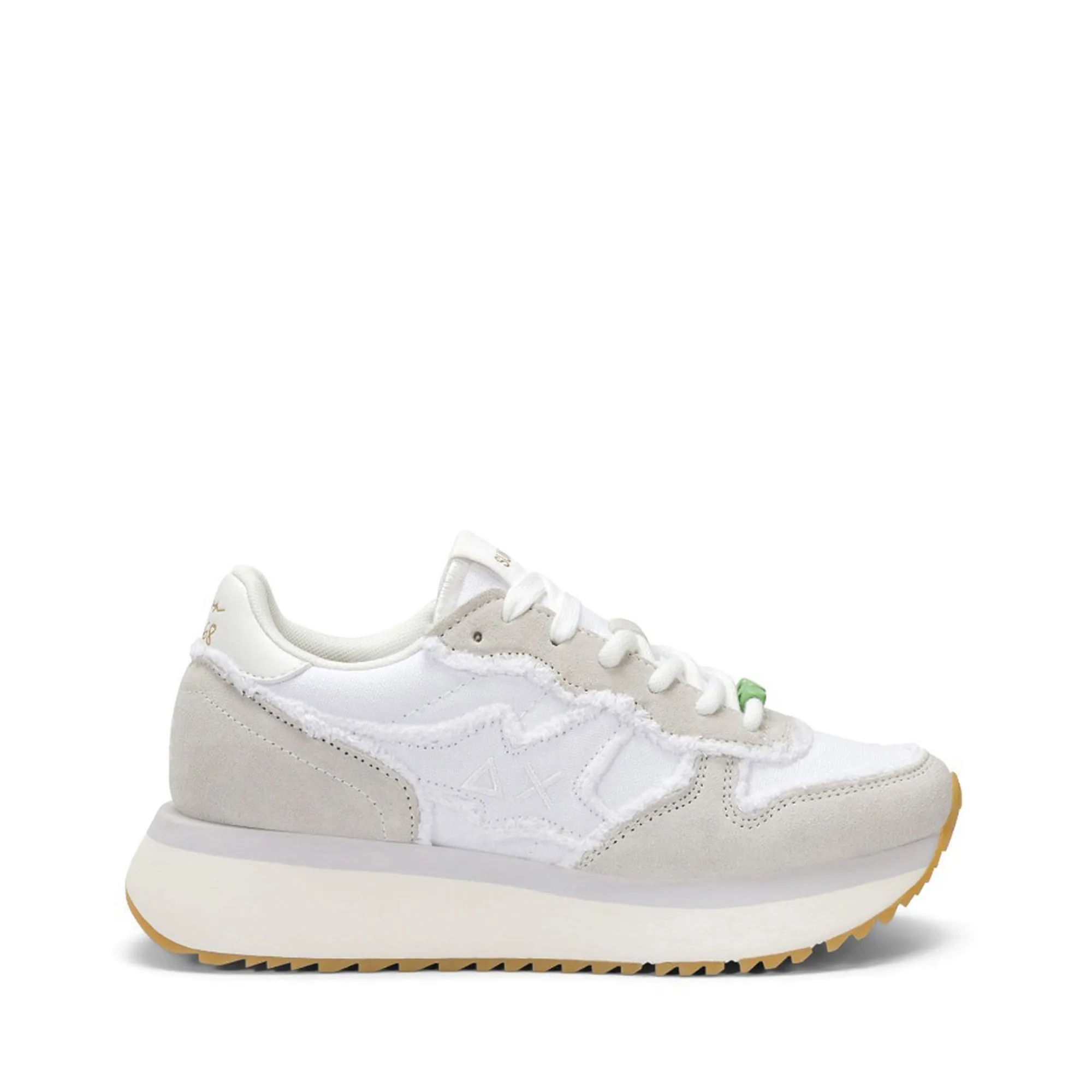 Sun 68 B'Sneakers Big Stargirls Canvas' White Z36223 181663