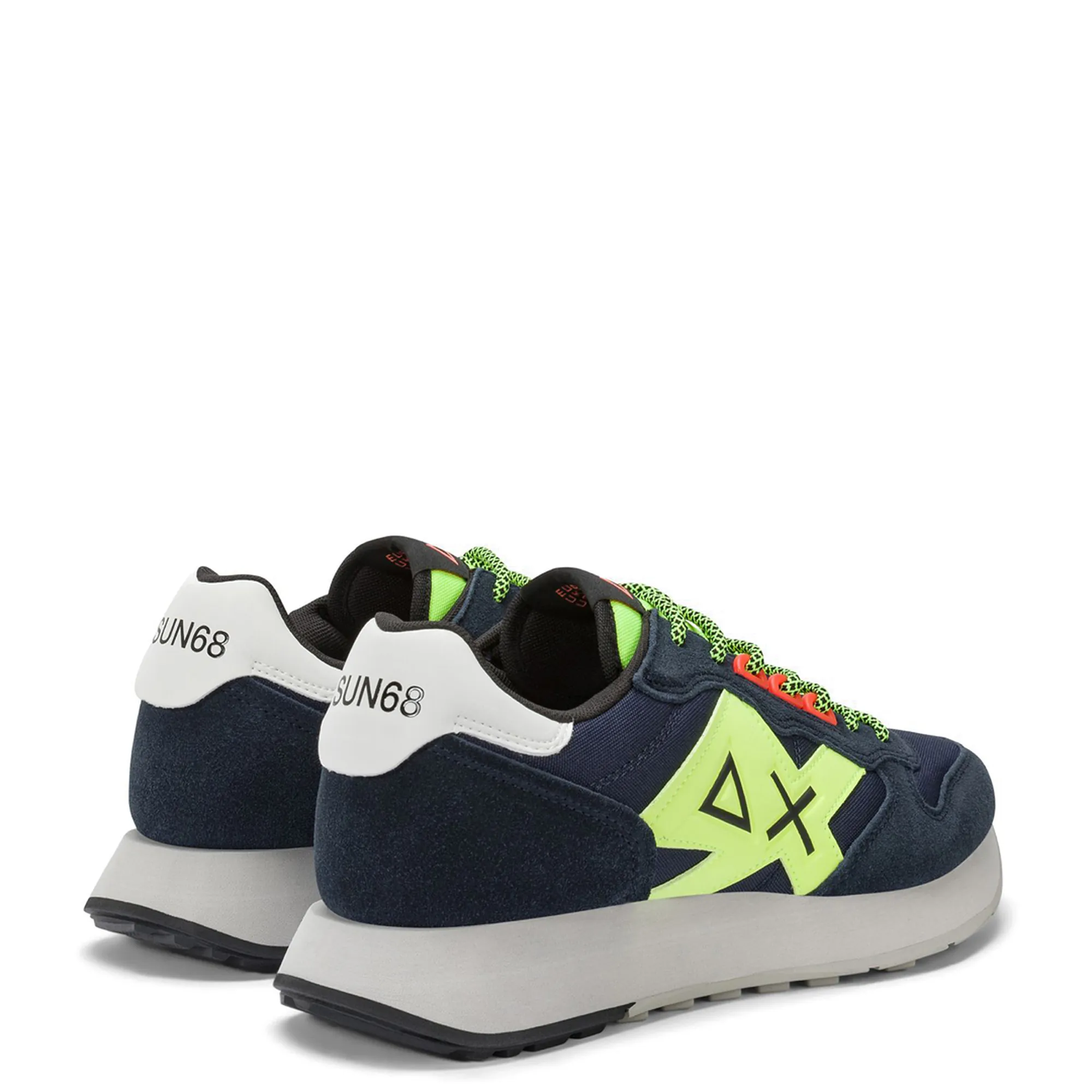 Sun 68 B'Jaki 2.0 Fluo Sneakers' Navy Z45115 155662