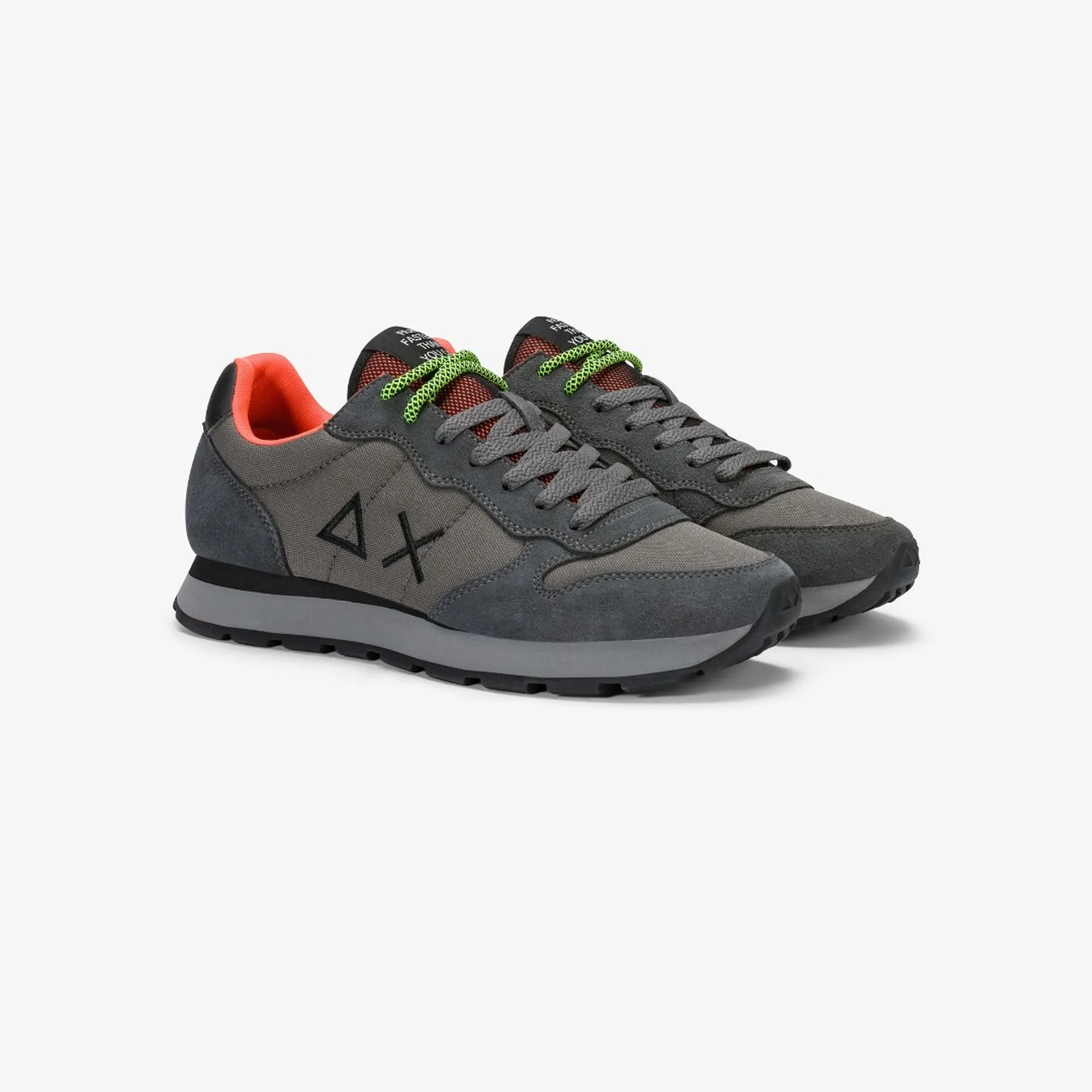 Sun 68 B'Sneakers Tom Fluo' Dark Gray Z46102 194424