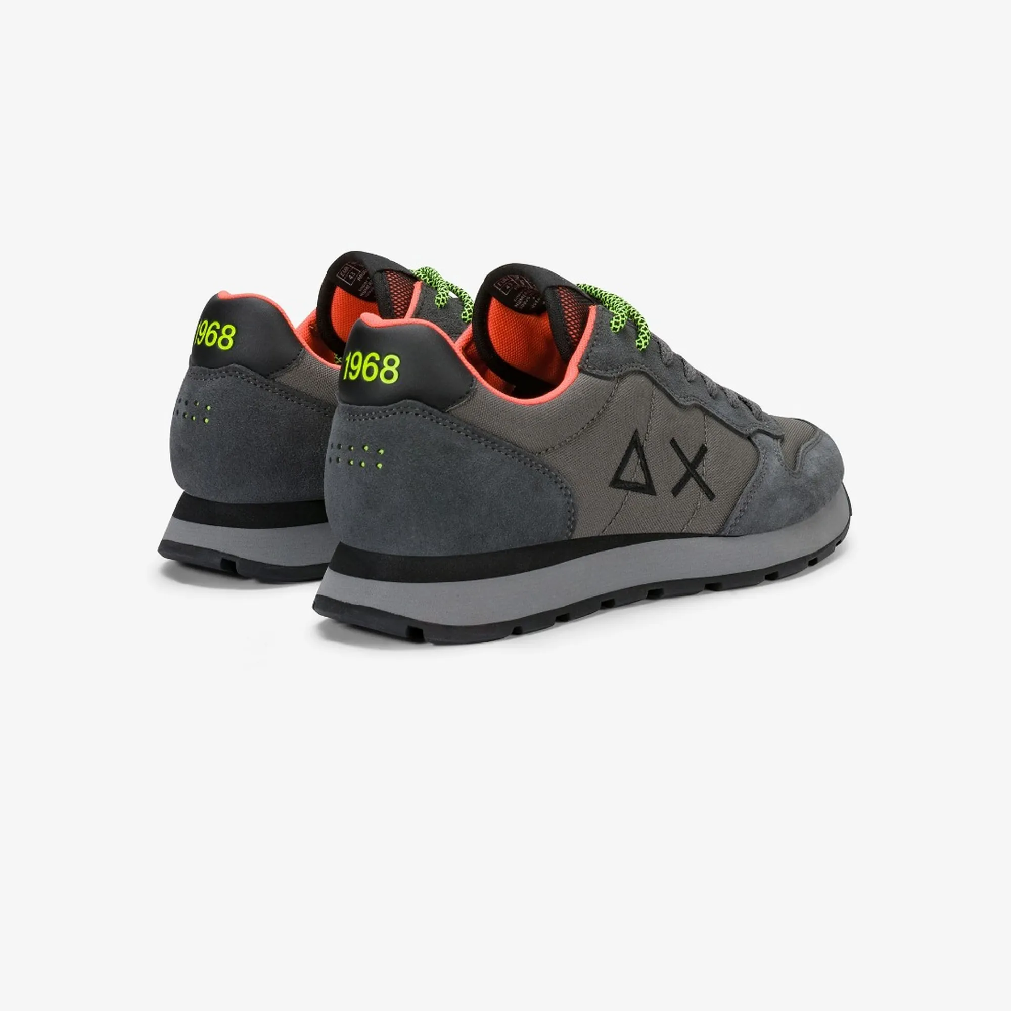 Sun 68 B'Sneakers Tom Fluo' Dark Gray Z46102 194425