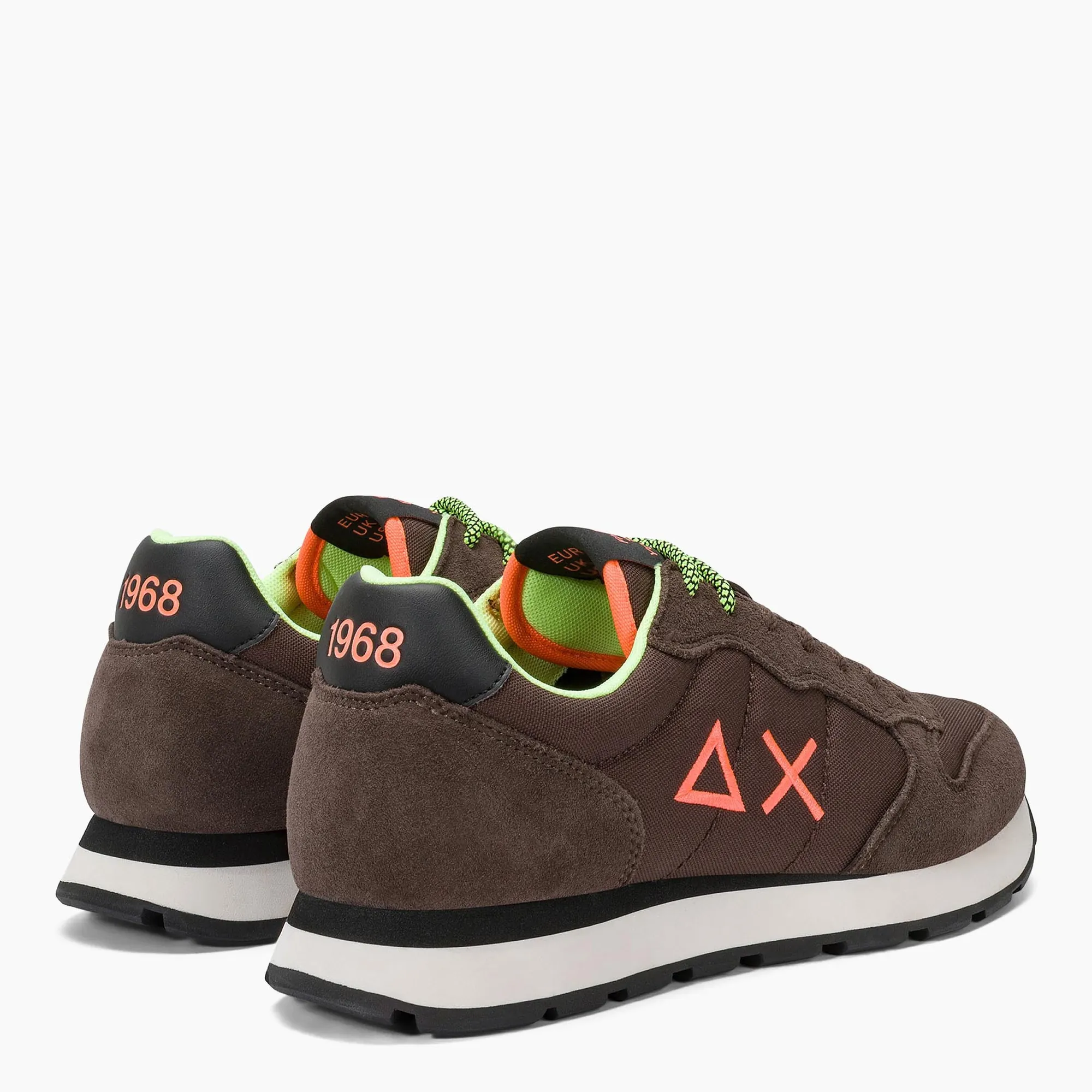 Sun 68 B'Sneakers Tom Fluo' Brown Z45102 153416