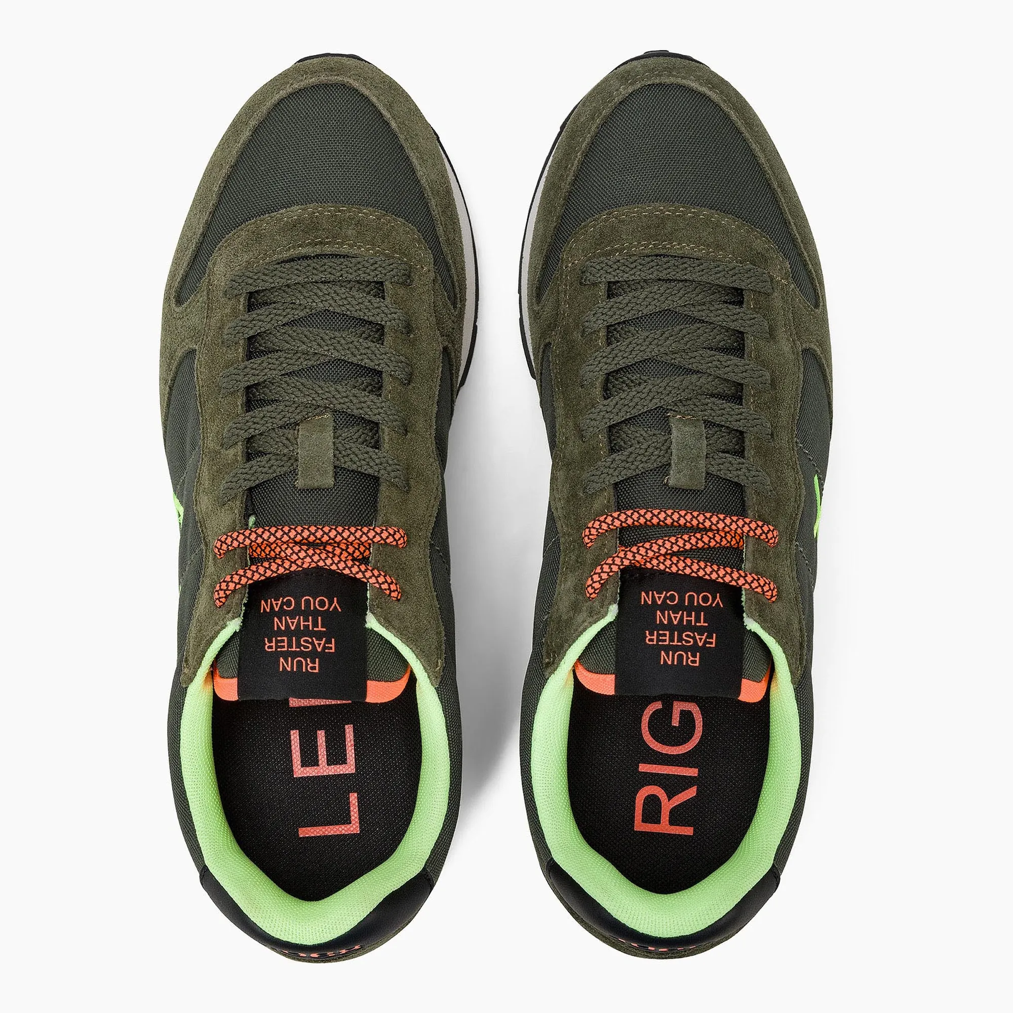 Sun 68 B'Sneakers Tom Fluo' Military Z45102 153423
