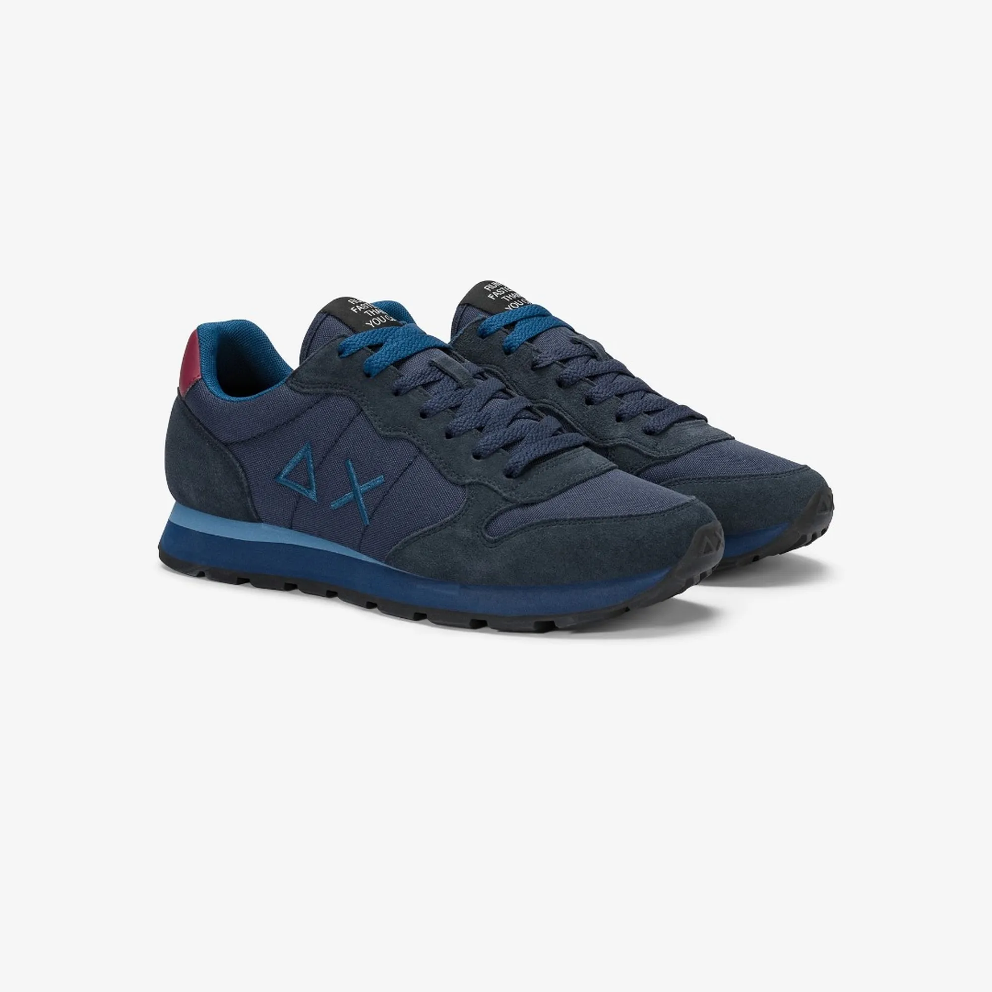 Sun 68 B'Sneakers Tom Solid' Navy Blu Z46101 194392