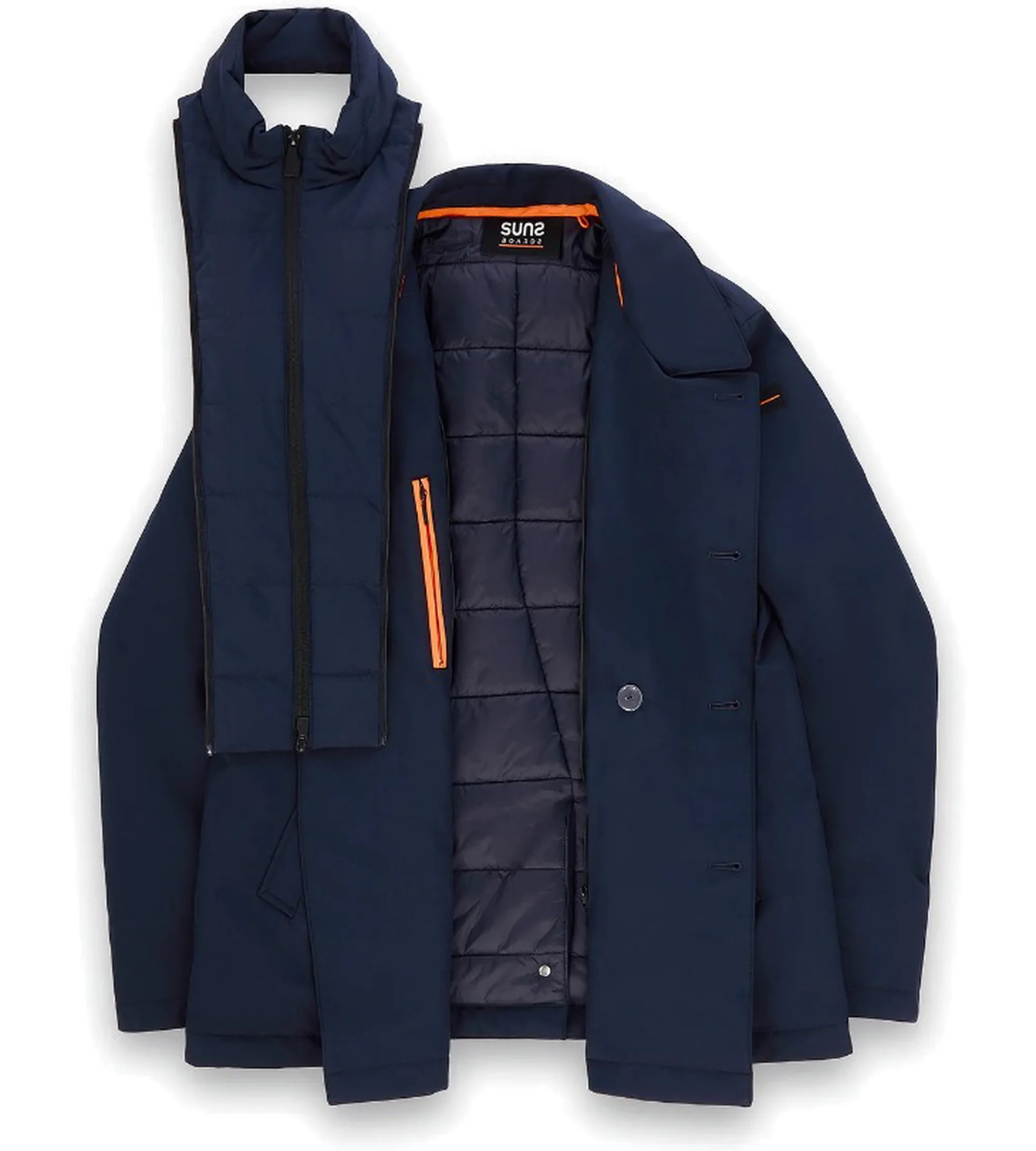 Suns Giacca Coat Tech Blu Gbs63023U 164311