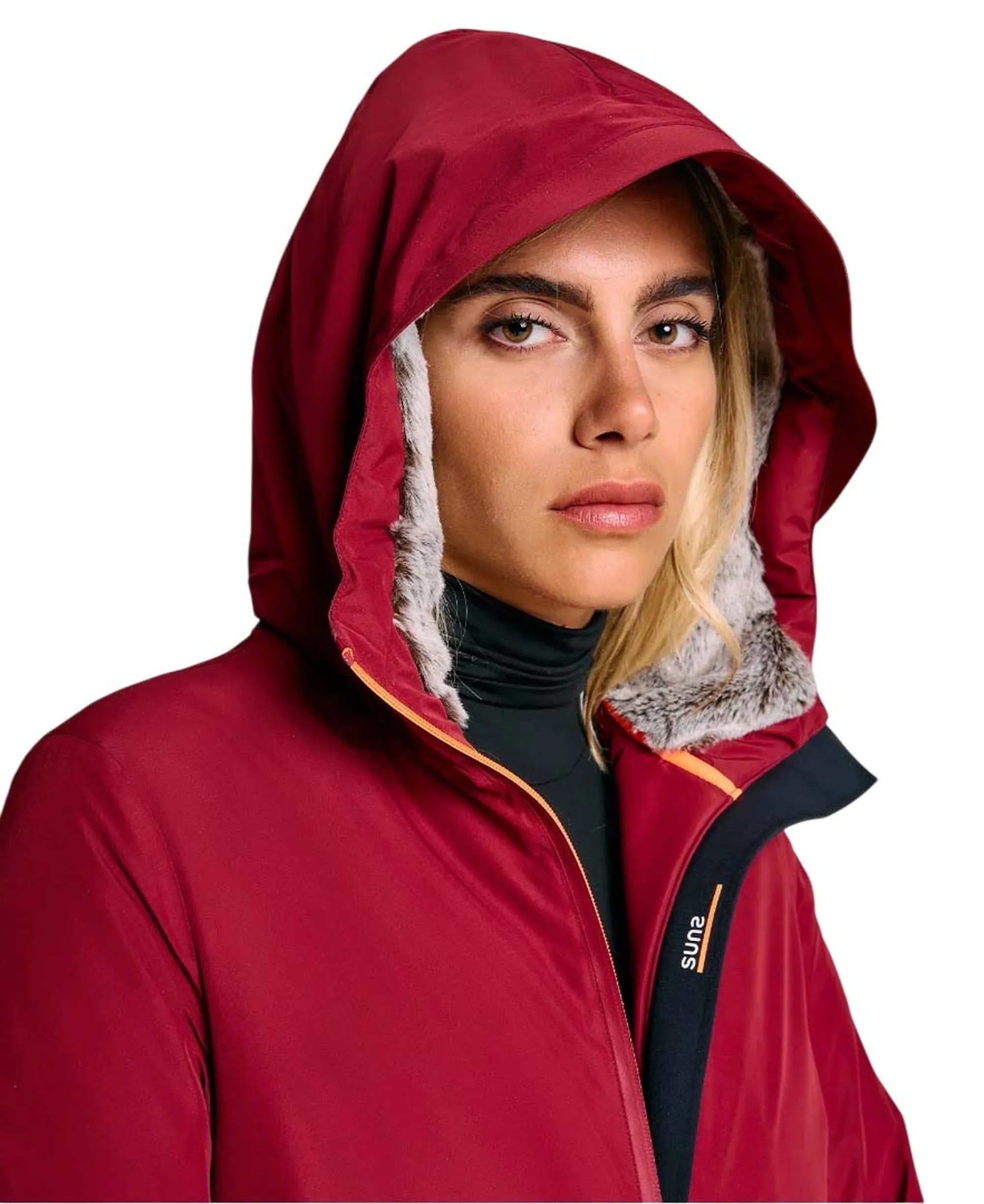 Suns Giubbino Alya Fur Cherry Gbs63023D 169534