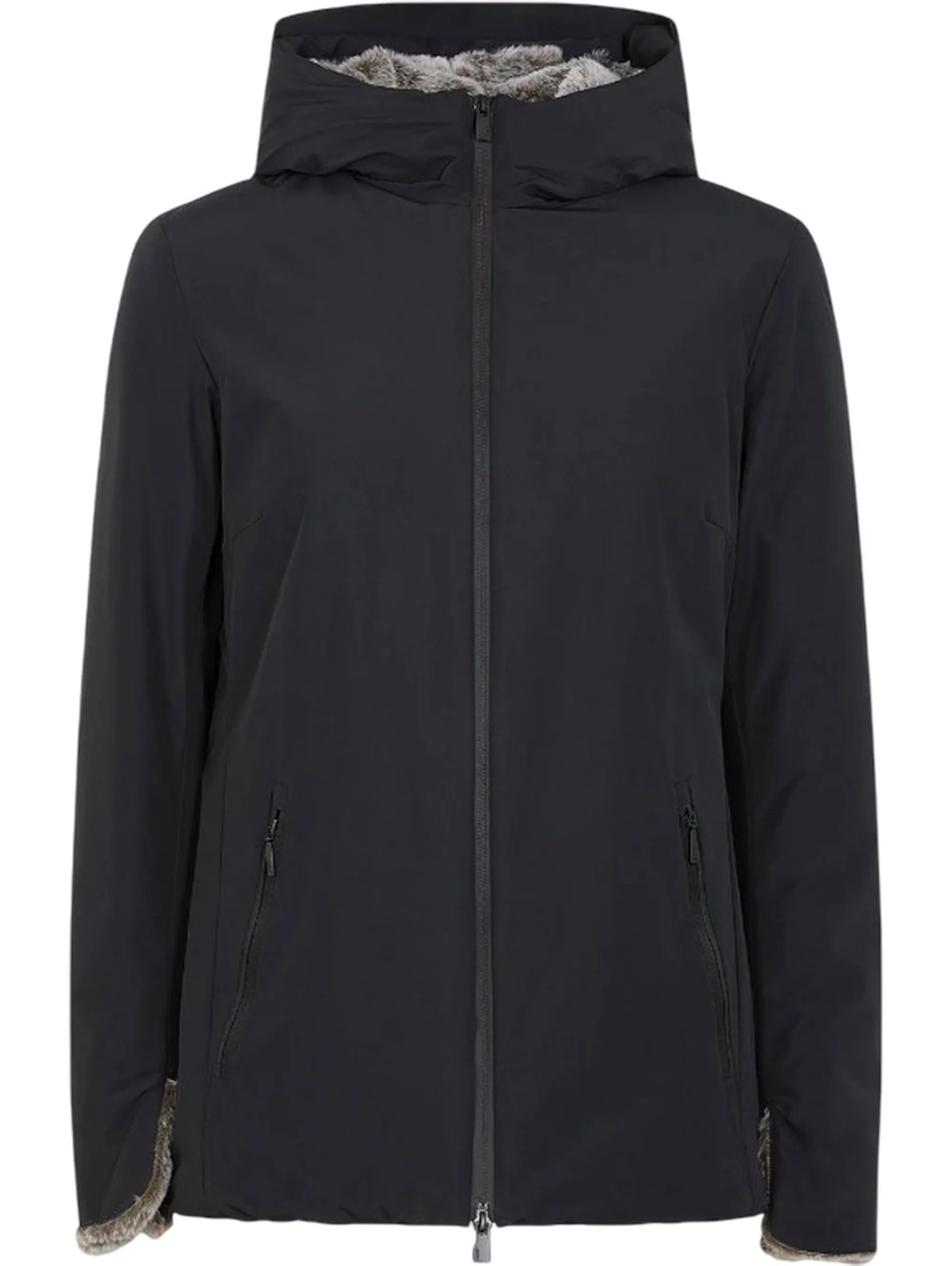 Suns Giubbino Alya Fur Nero Gbs63023D 165303