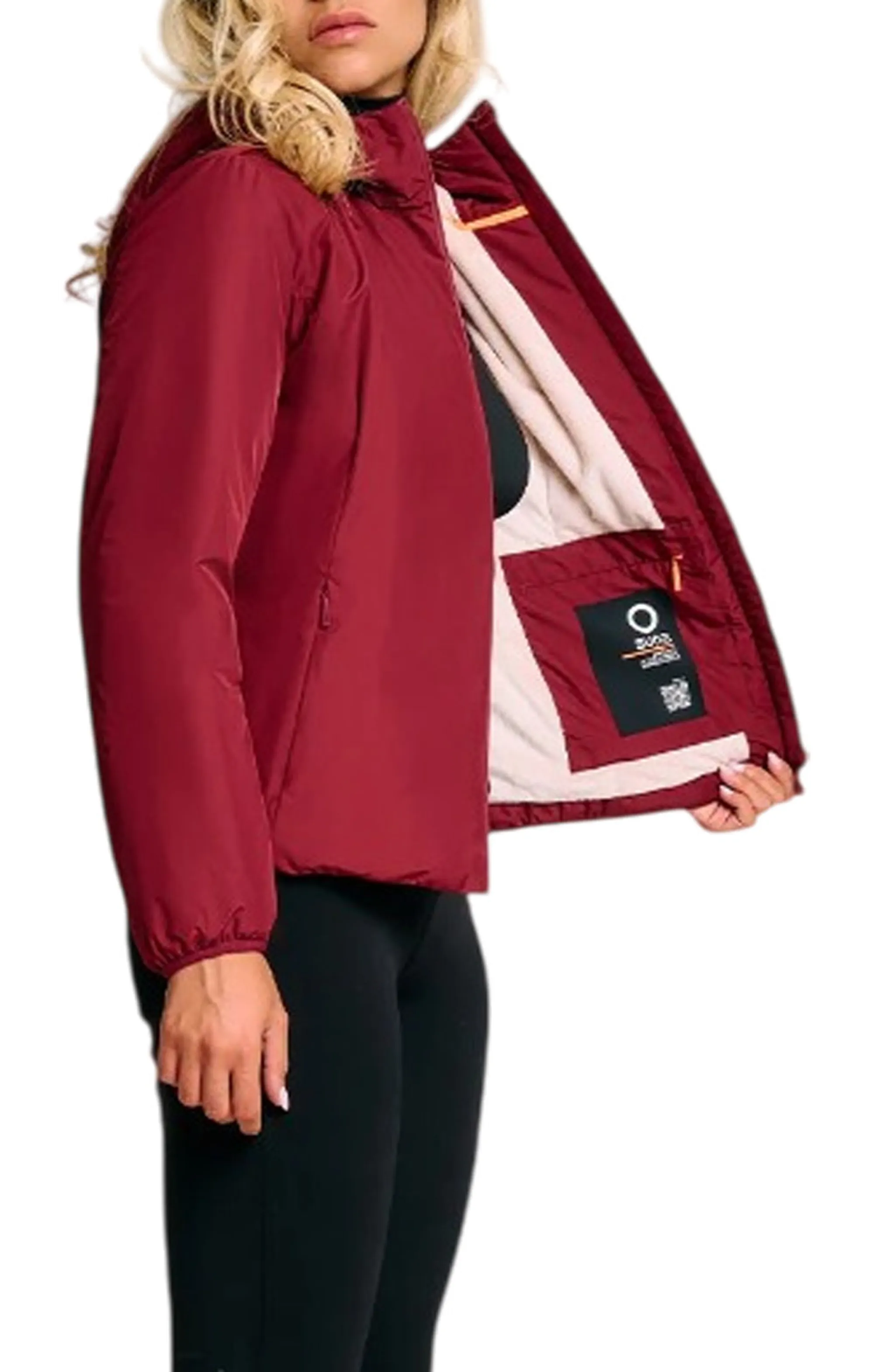 Suns Giubbino Aurelia Velour Cherry Gbs53003D 165293