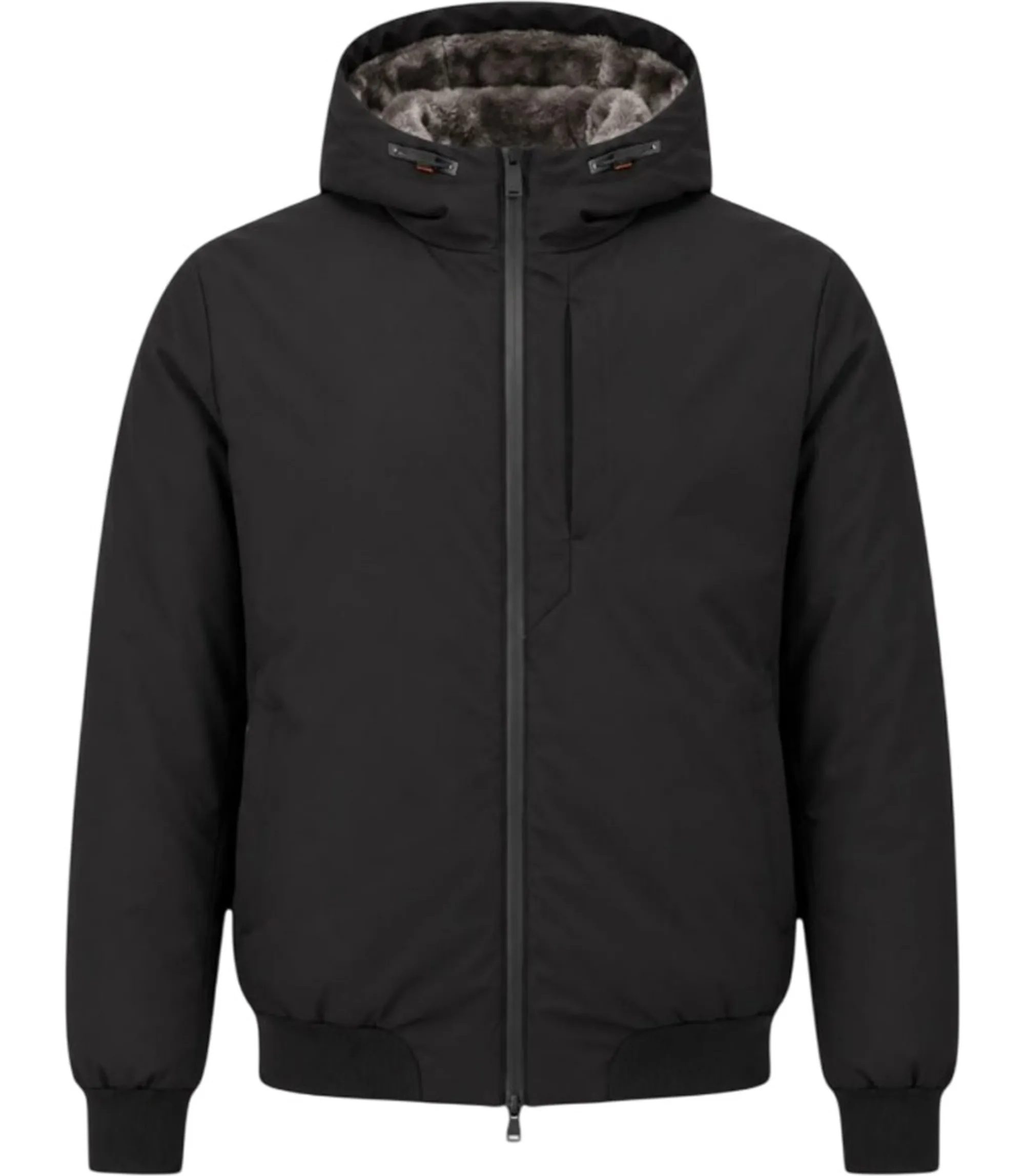 Suns B'Cevedale Fur Jacket' Black Gbs73039U 196702