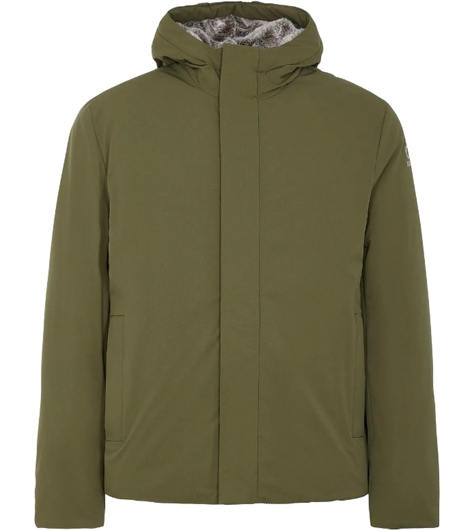 Suns B'Montebianco Fur Jacket' Army Gbs53046U 164367