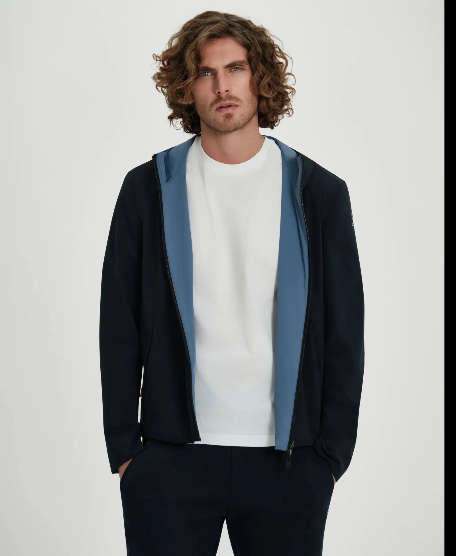 Suns Giubbino Reversibile Double Light Blu Gbs61011U 173702