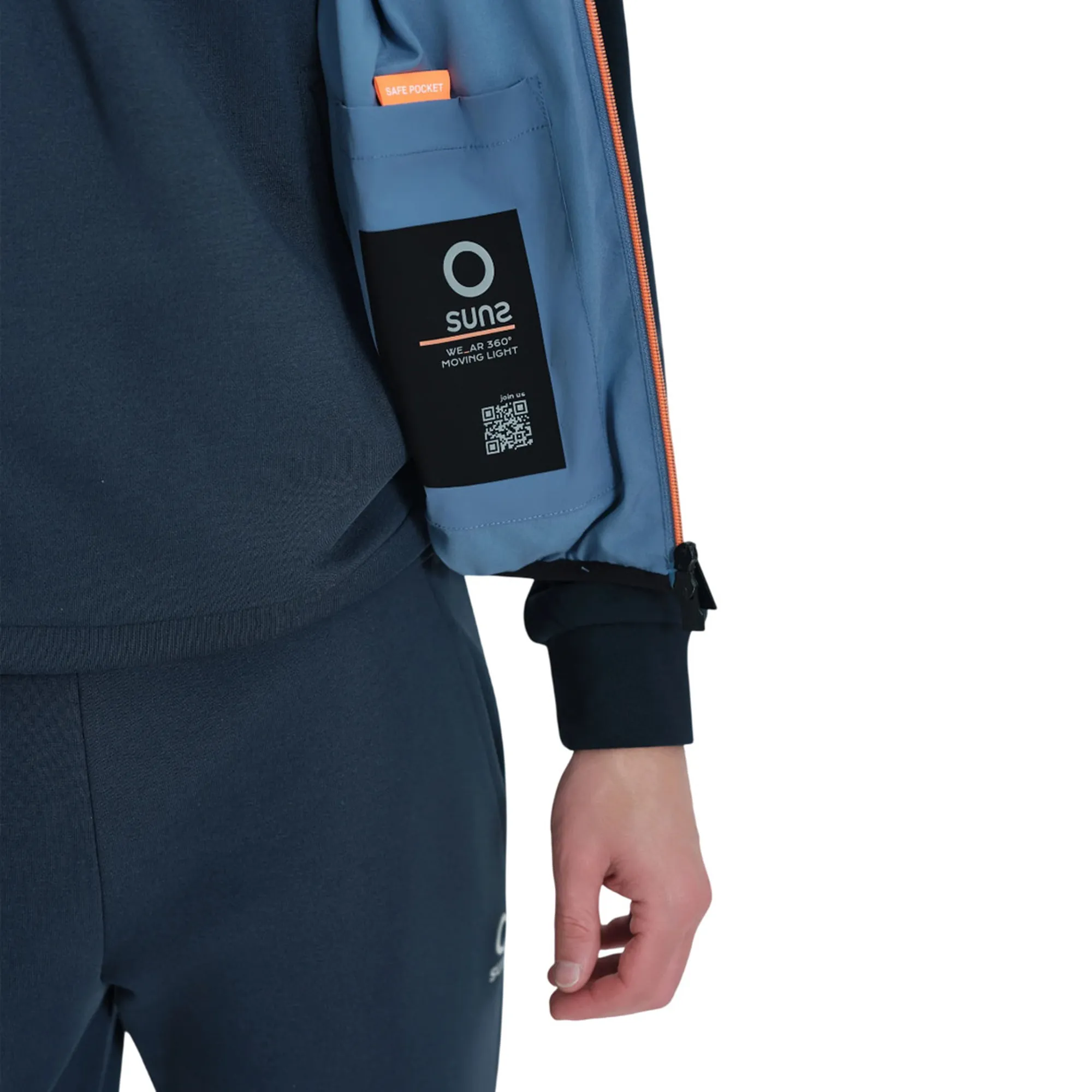 Suns Giubbino Reversibile Double Light Blu Gbs61011U 174246