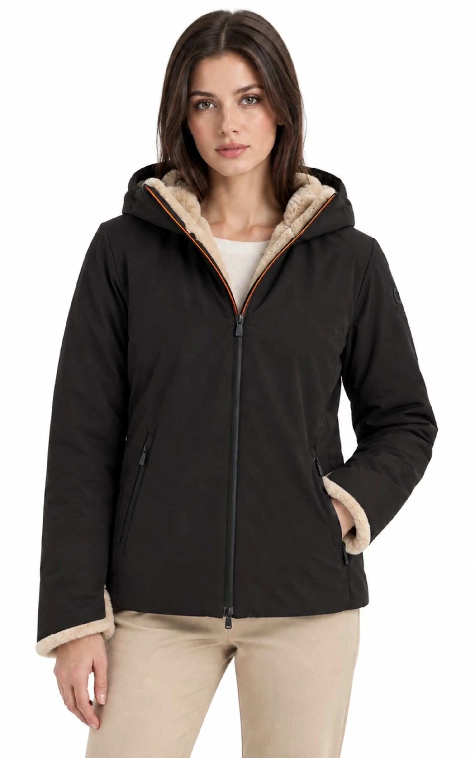 Suns Giubbino Suns Alya Fur Nero Gbs73031D 197183