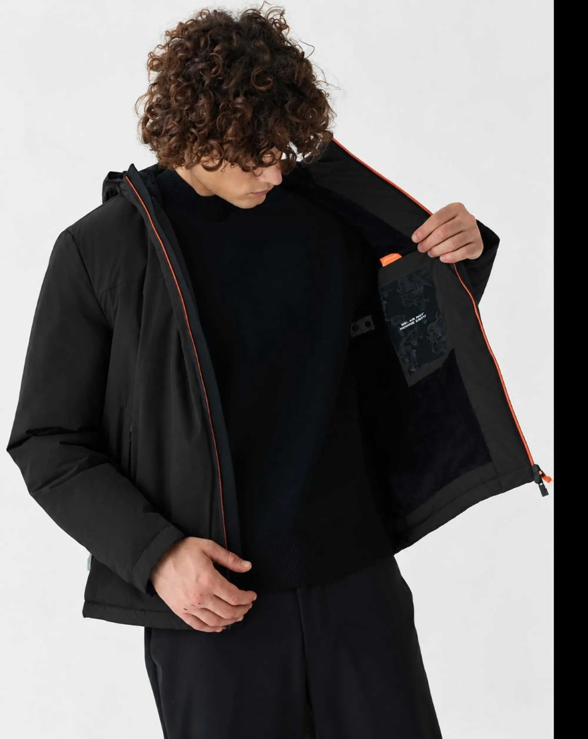 Suns B'Suns Aurelio Velour Jacket' Black Gbs73037U 197417
