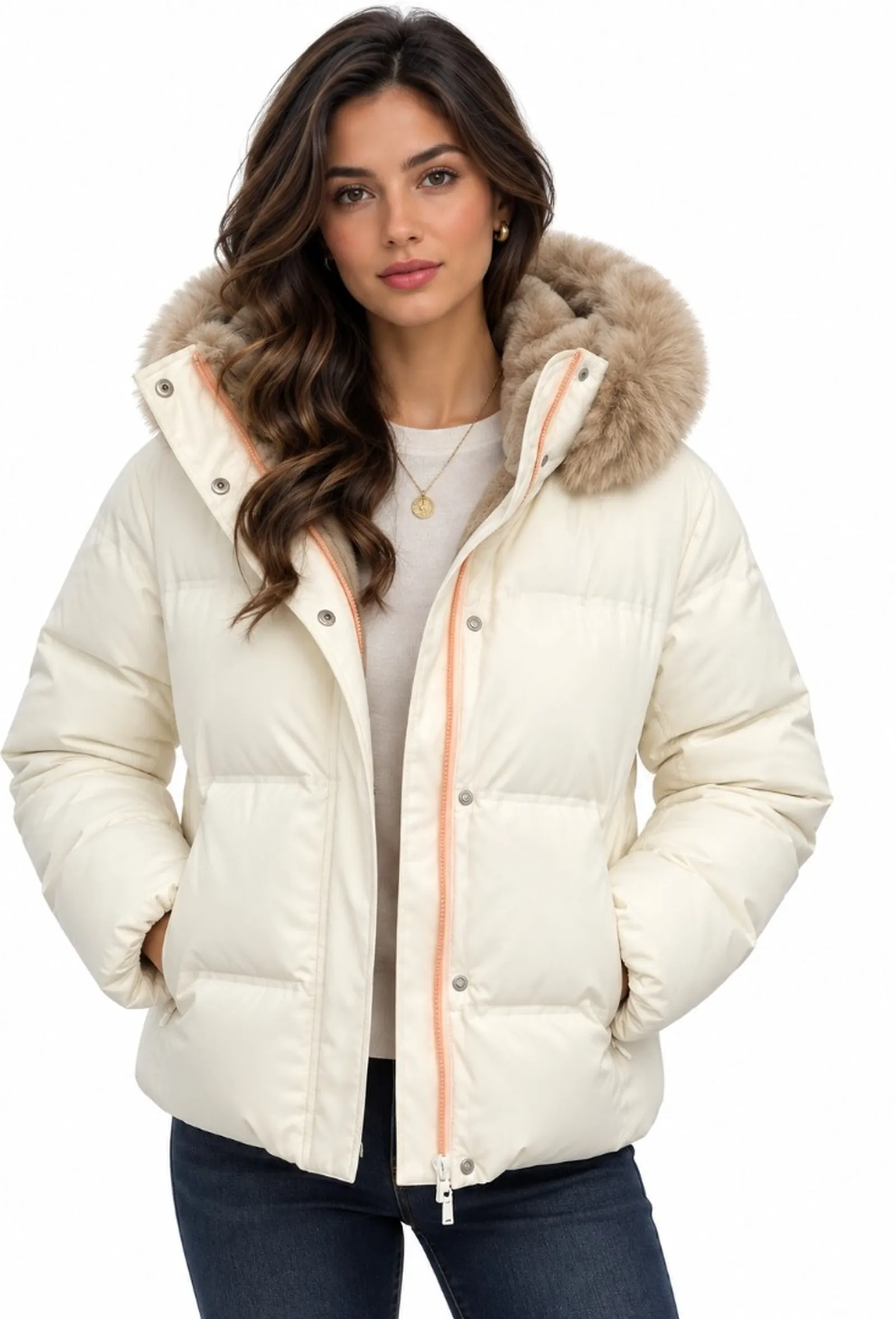 Suns Giubbino Suns Ginan Refresh Latte Gbs73022D 197138