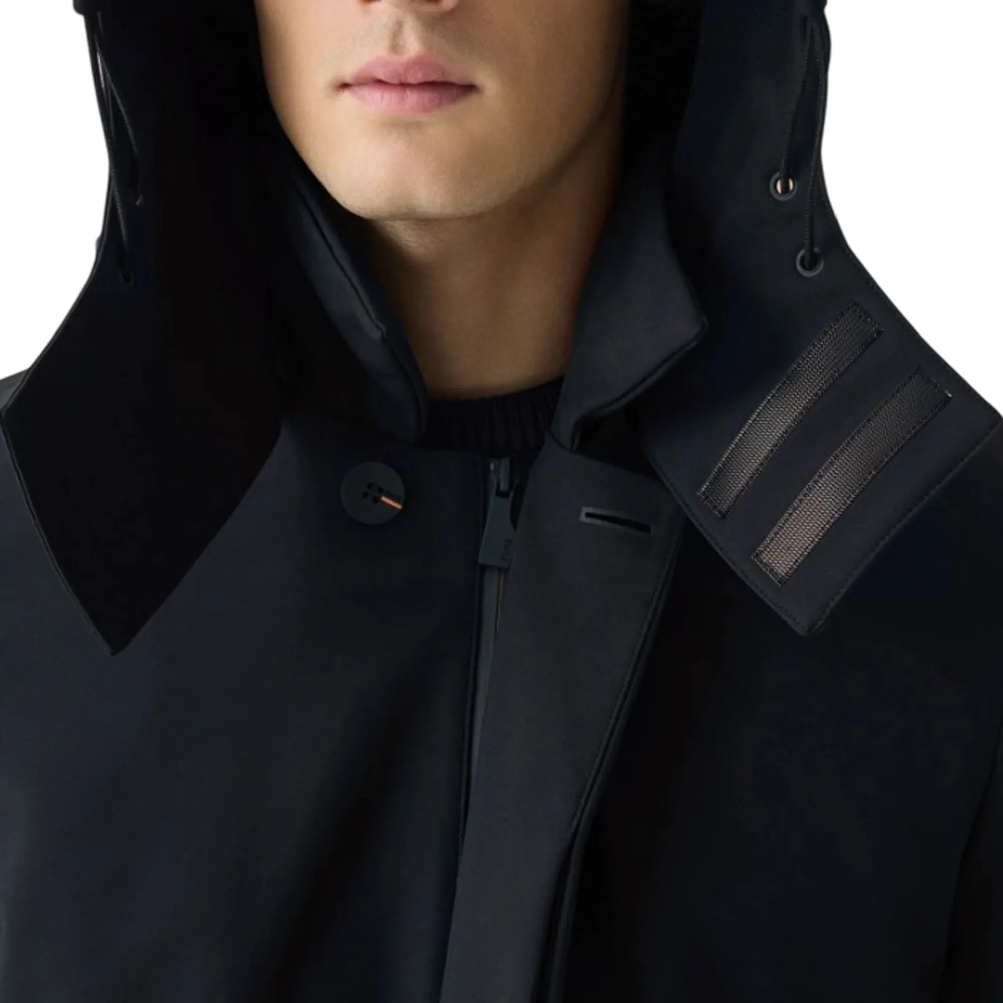 Suns Giubbino Suns Hooded Long Nero Gbs73027U 197488
