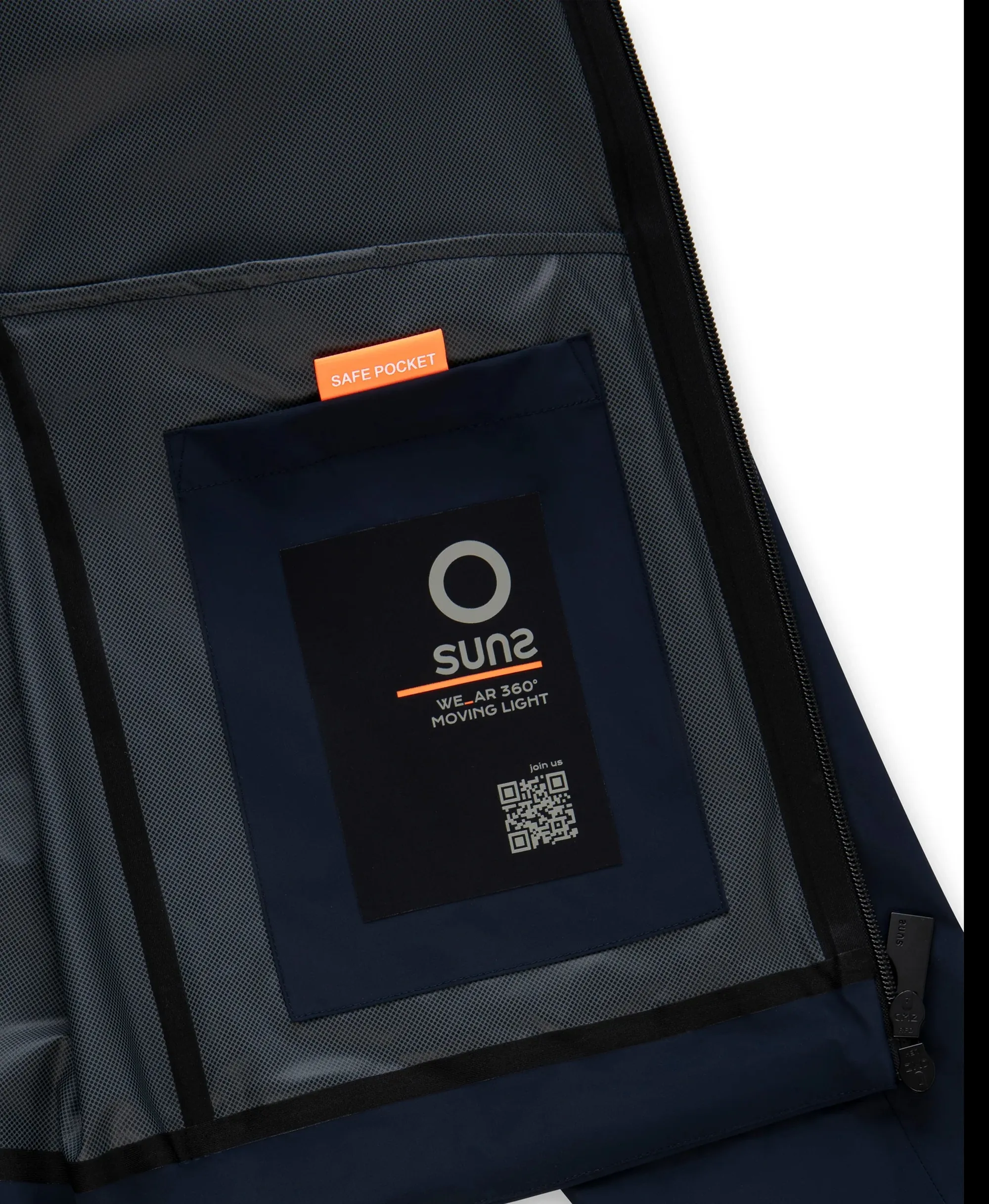 Suns B'Suns Dress Tek Jacket' Blue Gbs61012U 173713