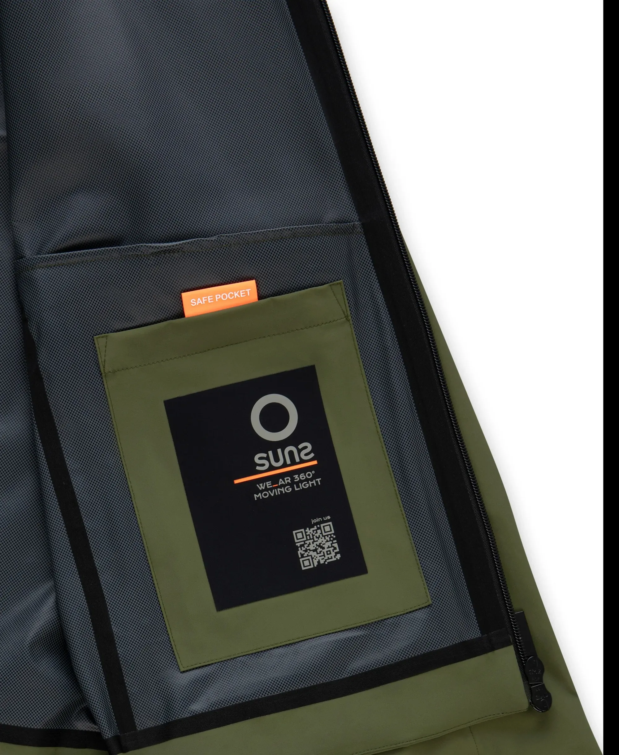 Suns B'Suns Dress Tek Jacket' Olive Gbs61012U 173717