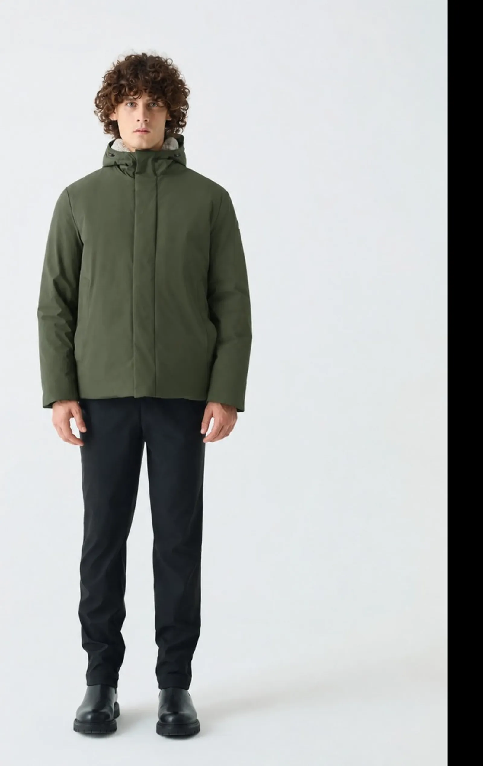 Suns Giubbino Suns Montebianco Fur Verde Militare Gbs73040U 197430