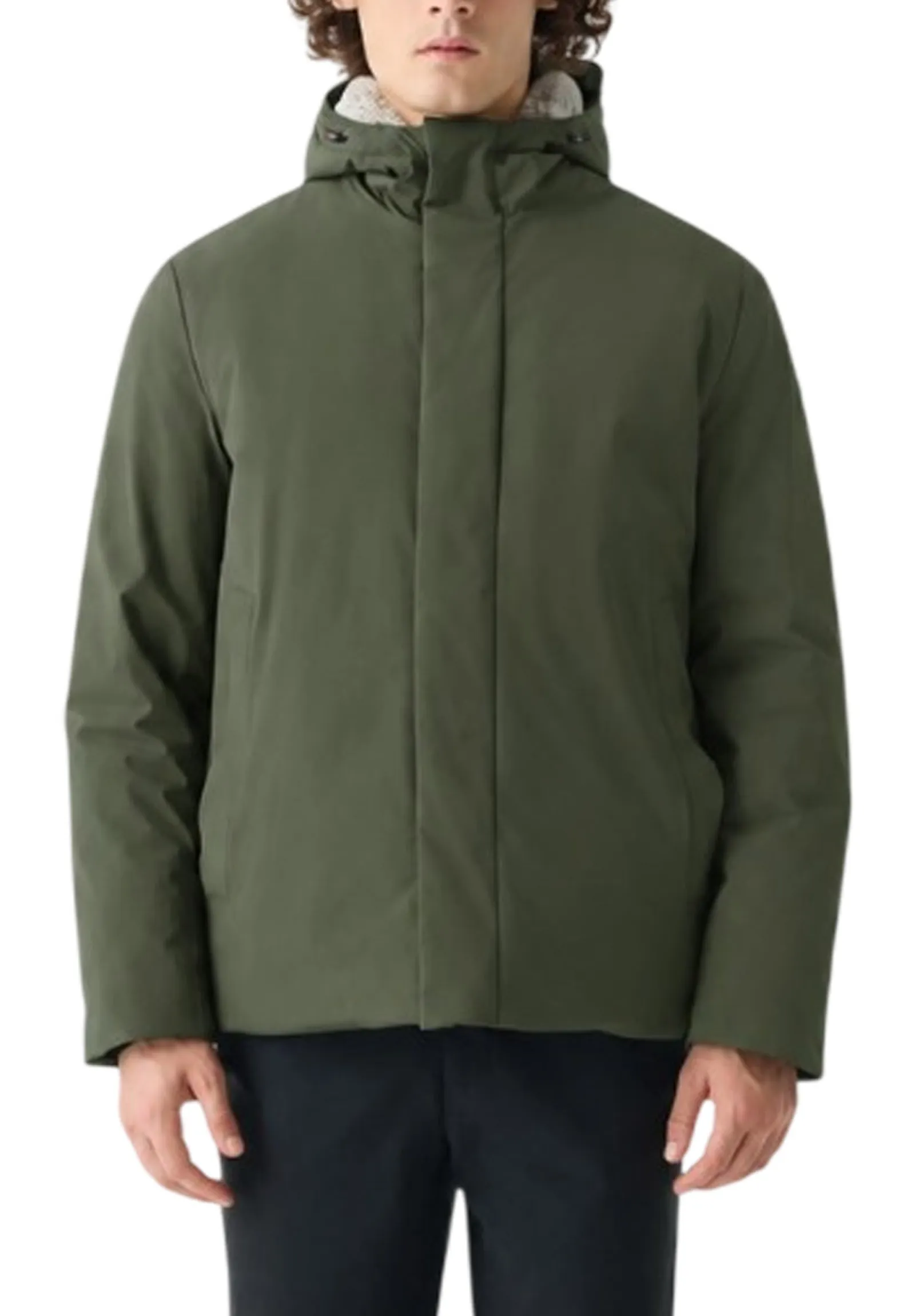 Suns Giubbino Suns Montebianco Fur Verde Militare Gbs73040U 197729