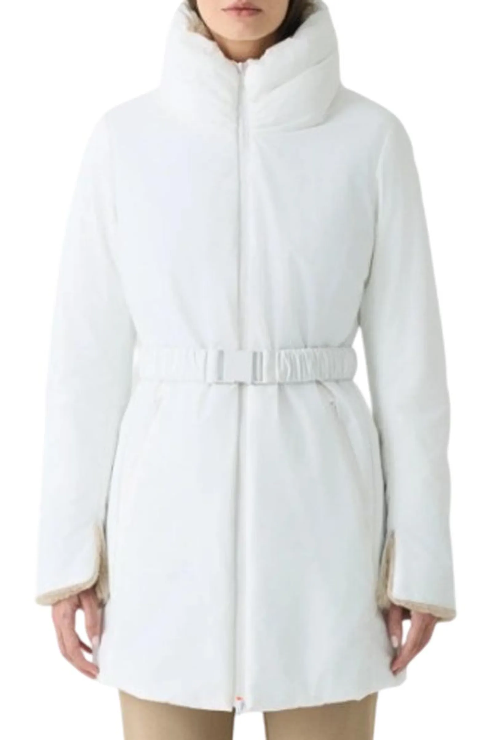 Suns Giubbino Suns Situla Fur Bianco Gbs73033D 201128