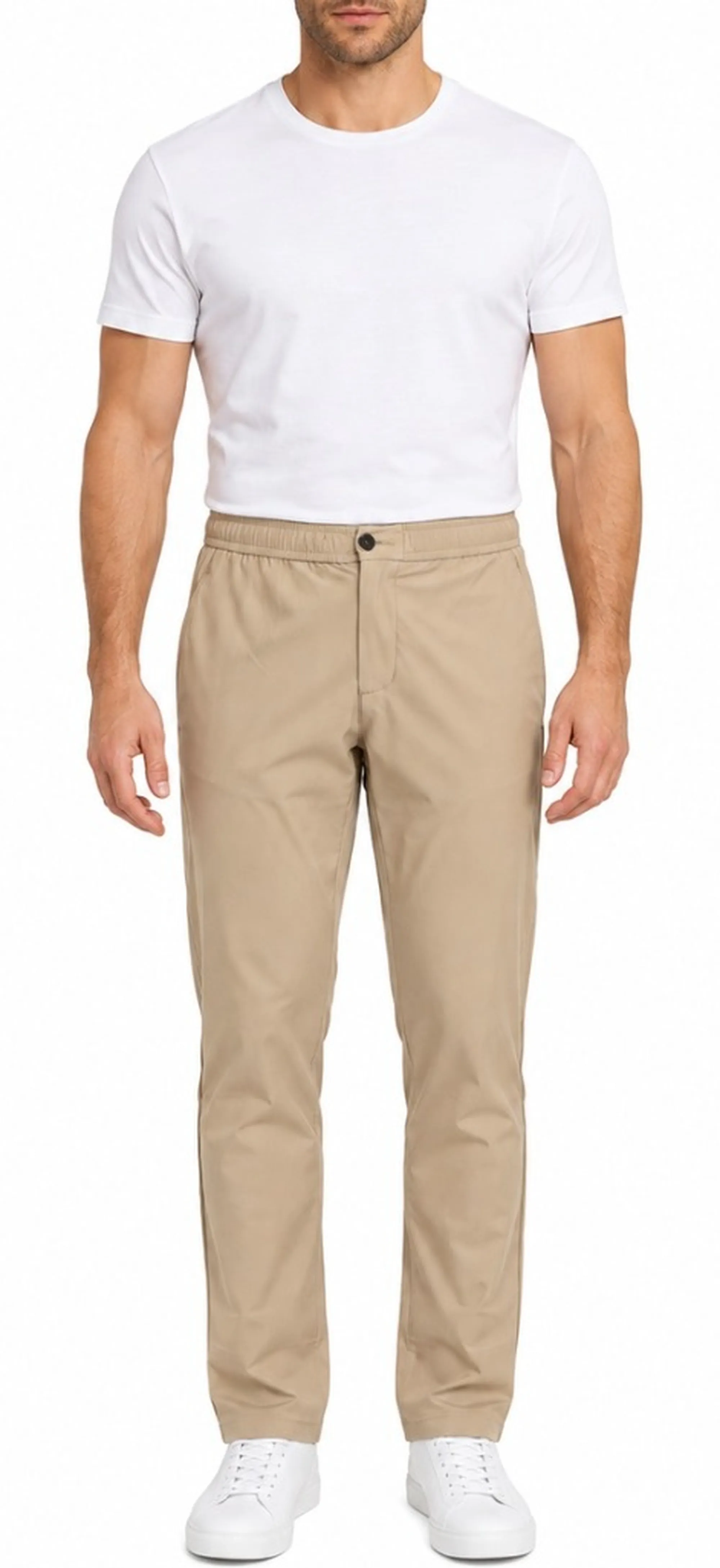 Suns Pantalone Lace Tek Beige Pts61005U 199322
