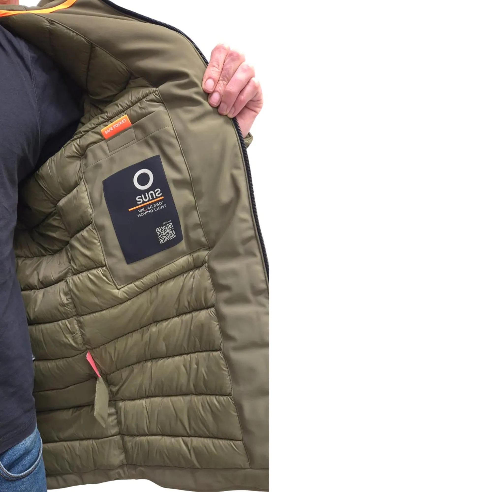 Suns B'Kryl Shell Parka' Army Gbs63019U 168907