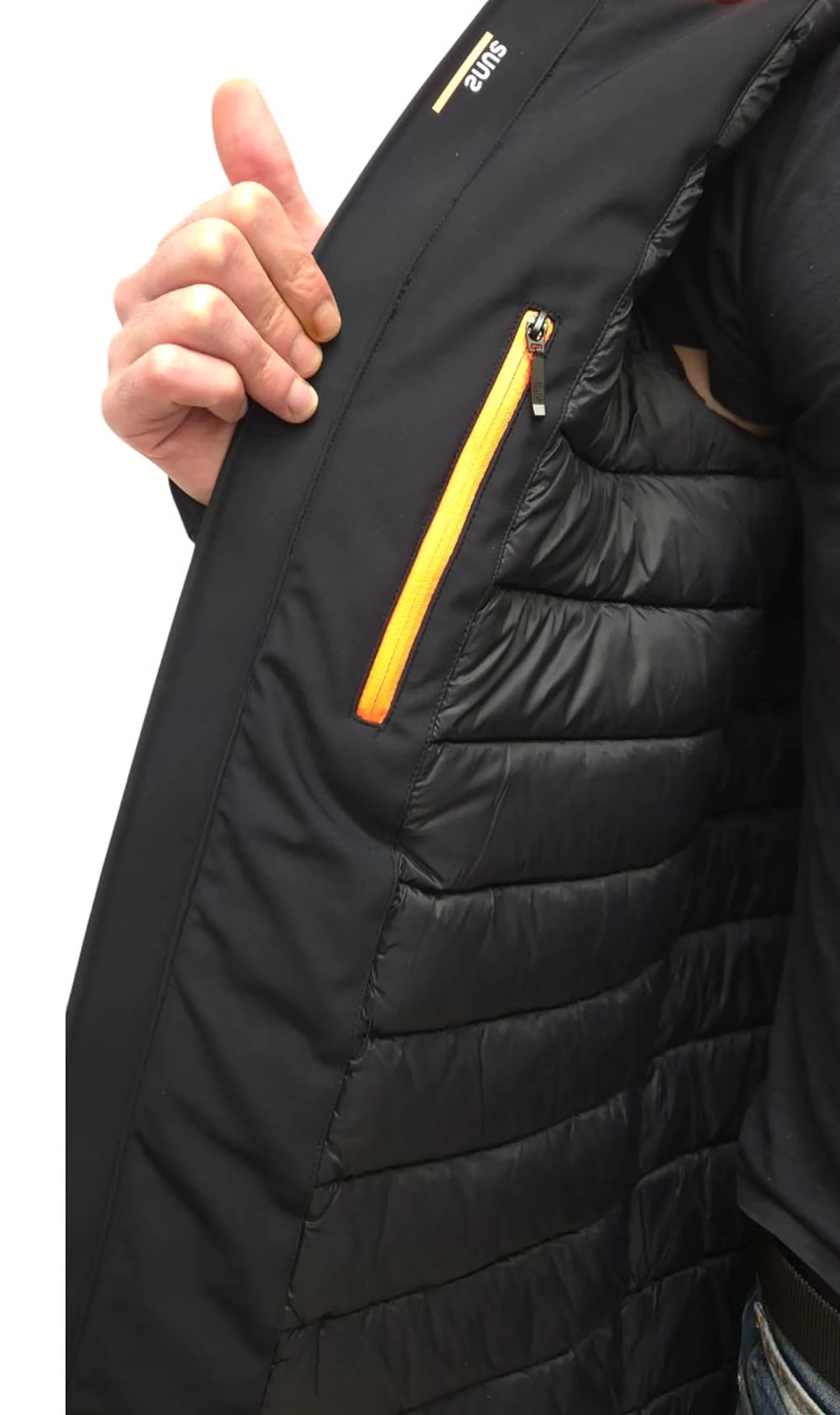 Suns B'Kryl Shell Parka' Black Gbs63019U 168903