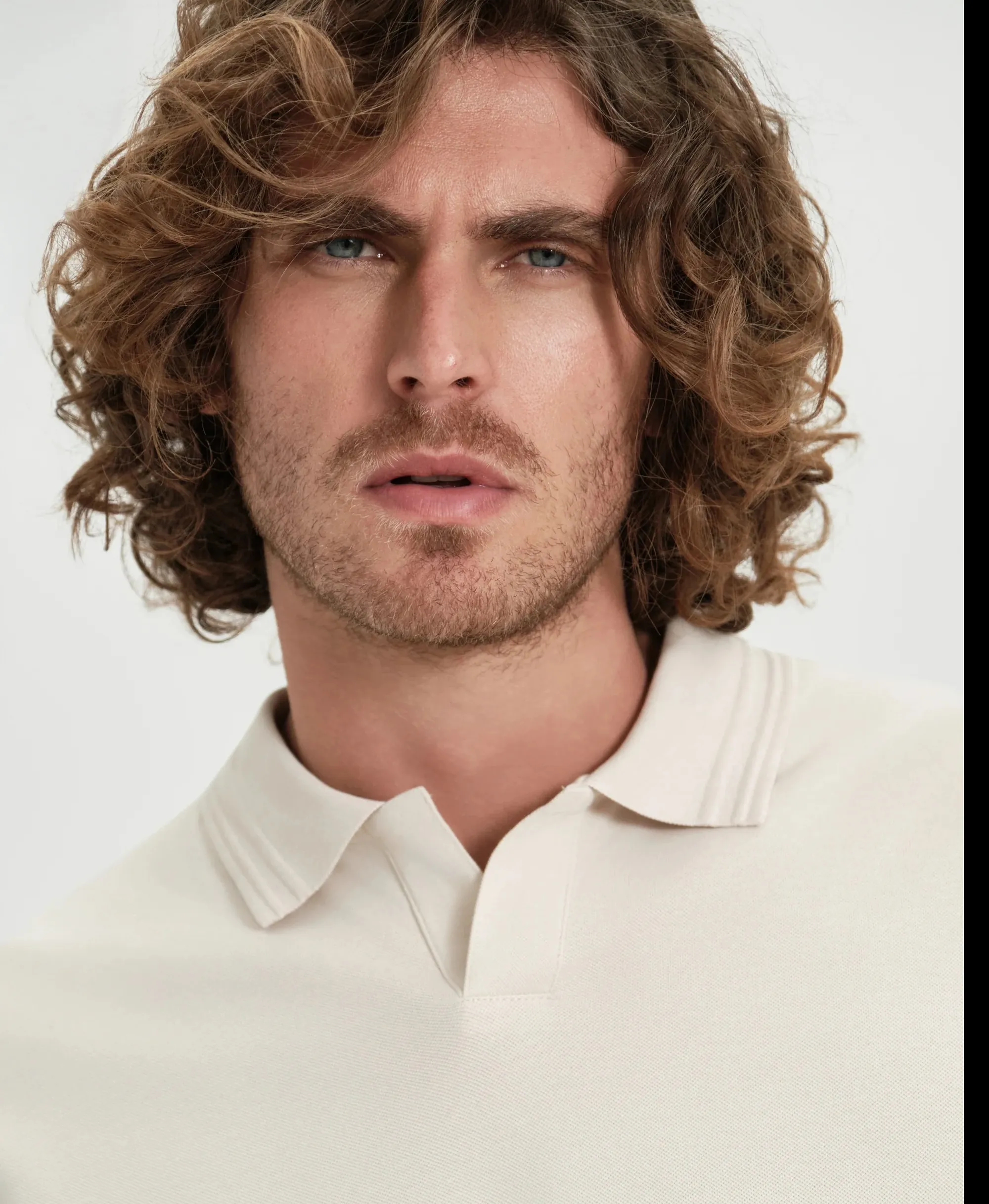 Suns B'Polo Federico Label' Beige Pls61009U 173727