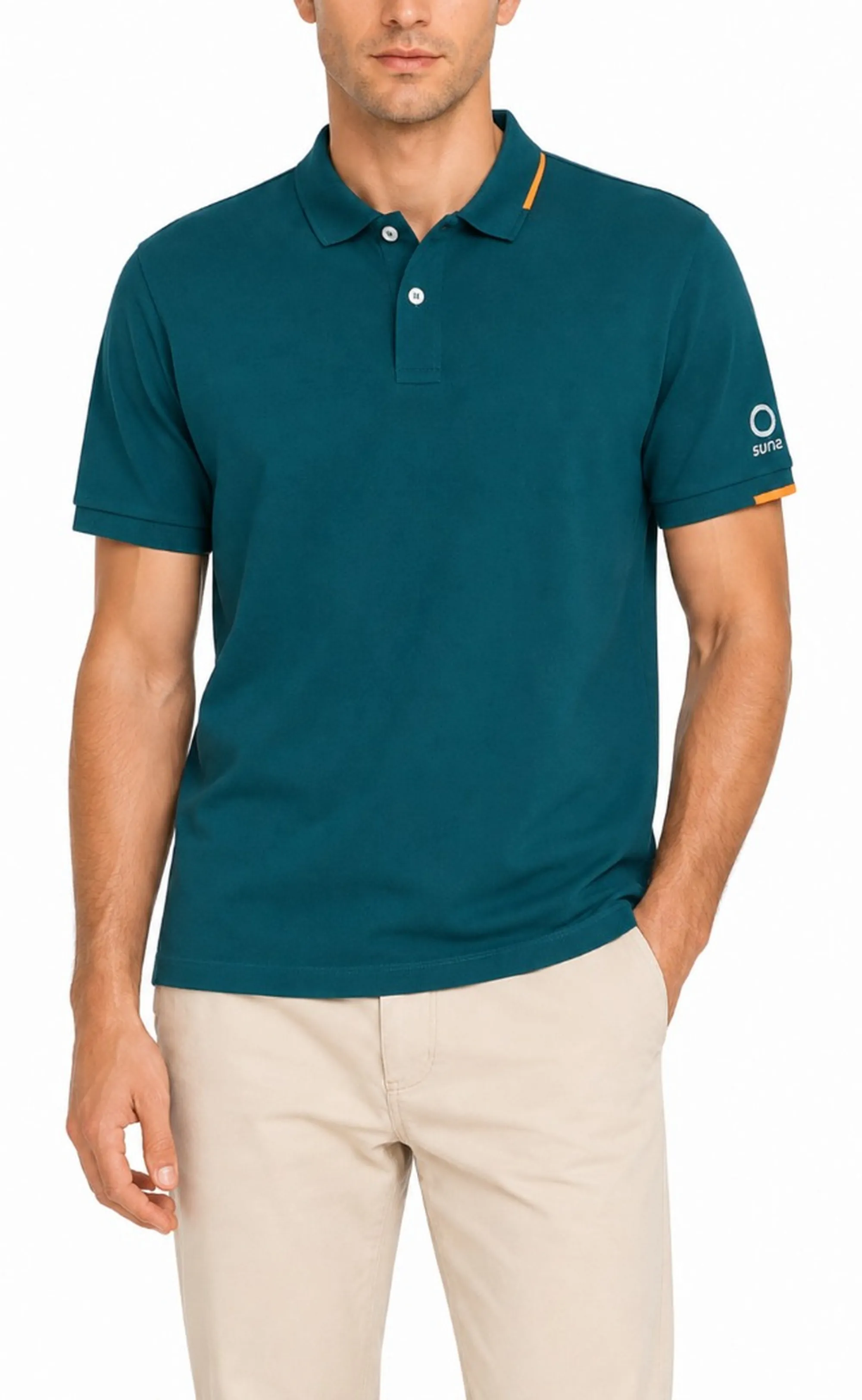 Suns B'Polo Federico Tag' Forest Green Pls61008U 183933