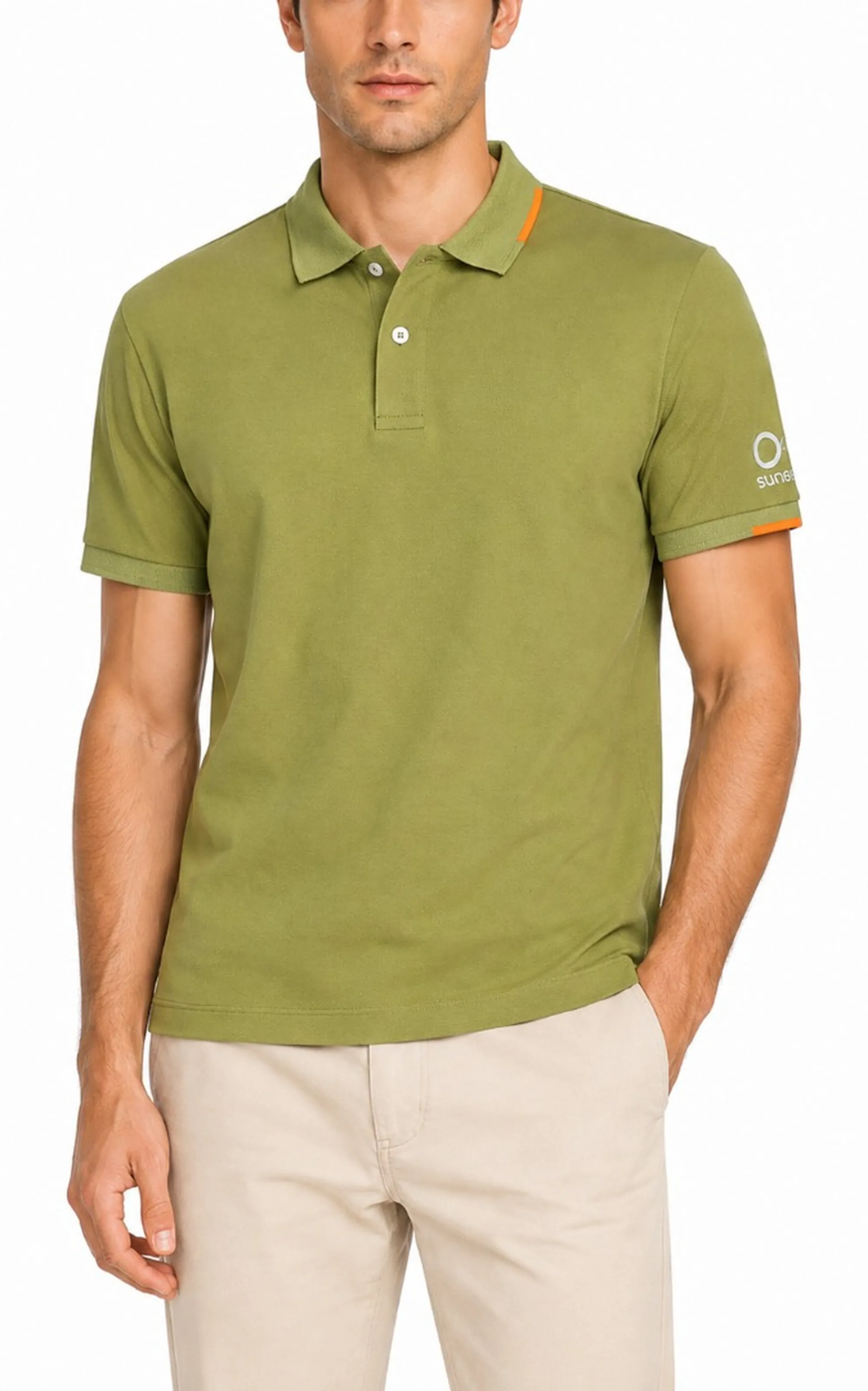 Suns B'Polo Federico Tag' Olive Pls61008U 183937