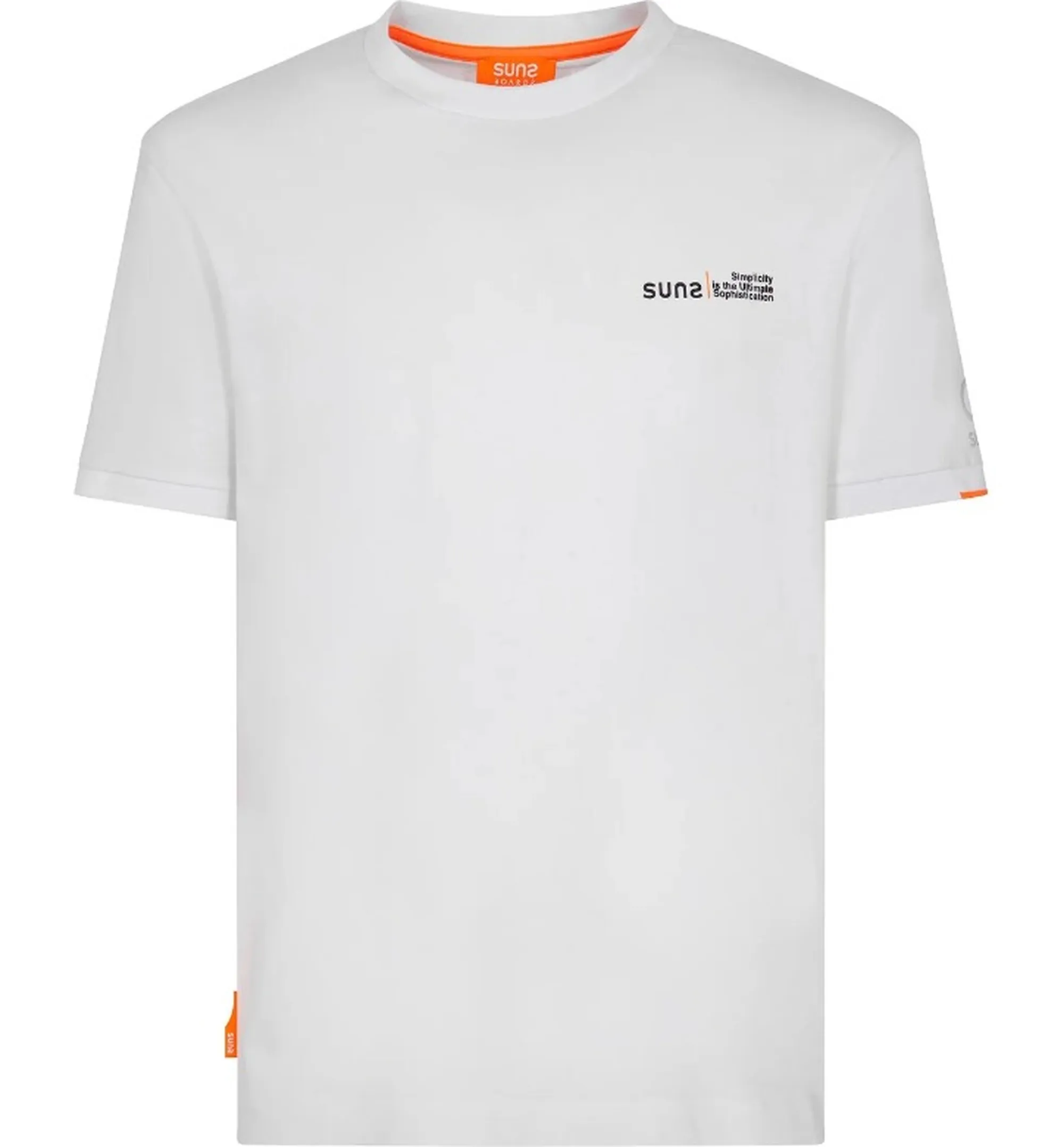 Suns B'T-Shirt Paolo Ribtag' White Tss51001U 152563