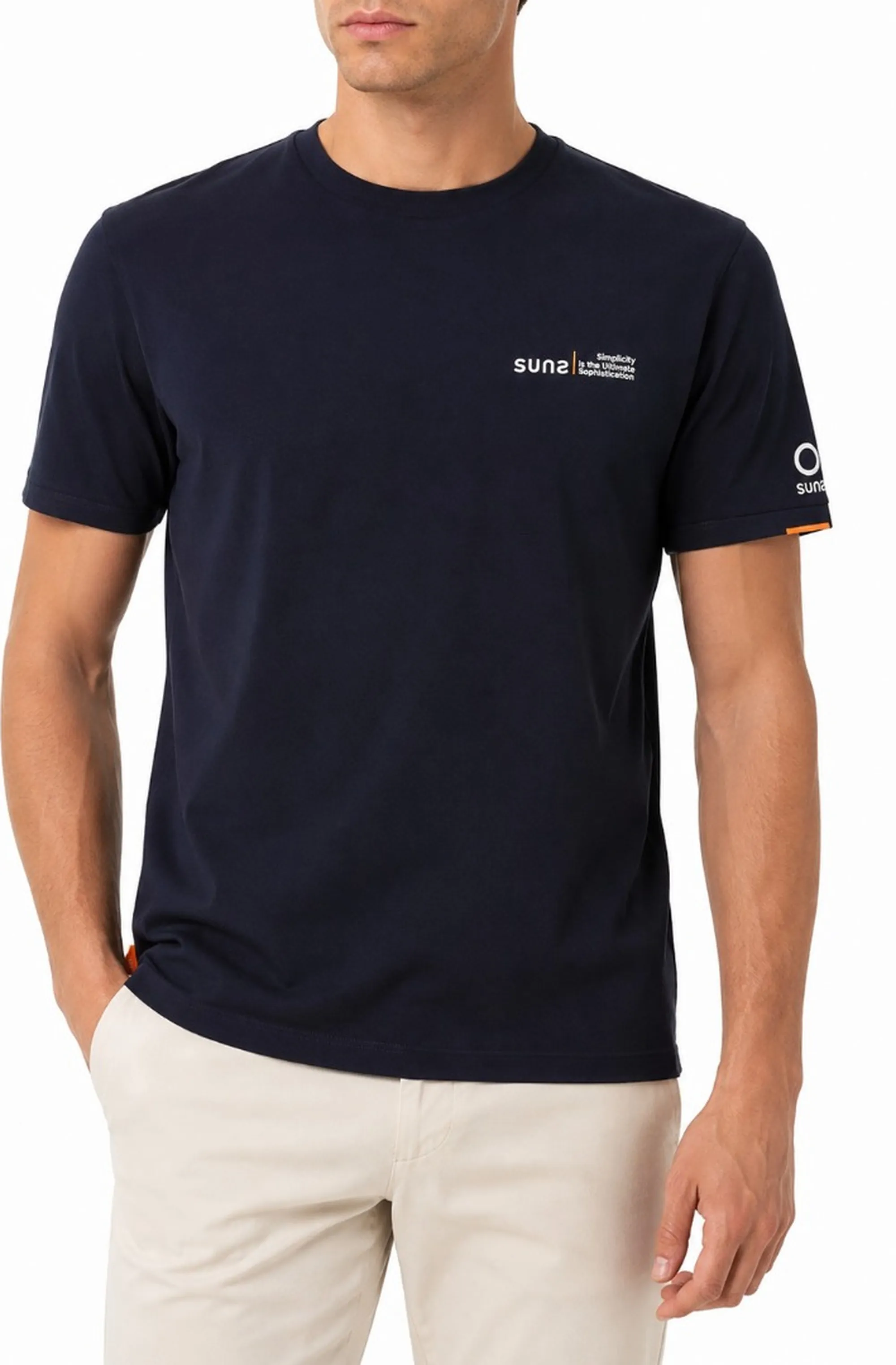 Suns T-Shirt Paolo Ribtag Blu Tss51001U 185032