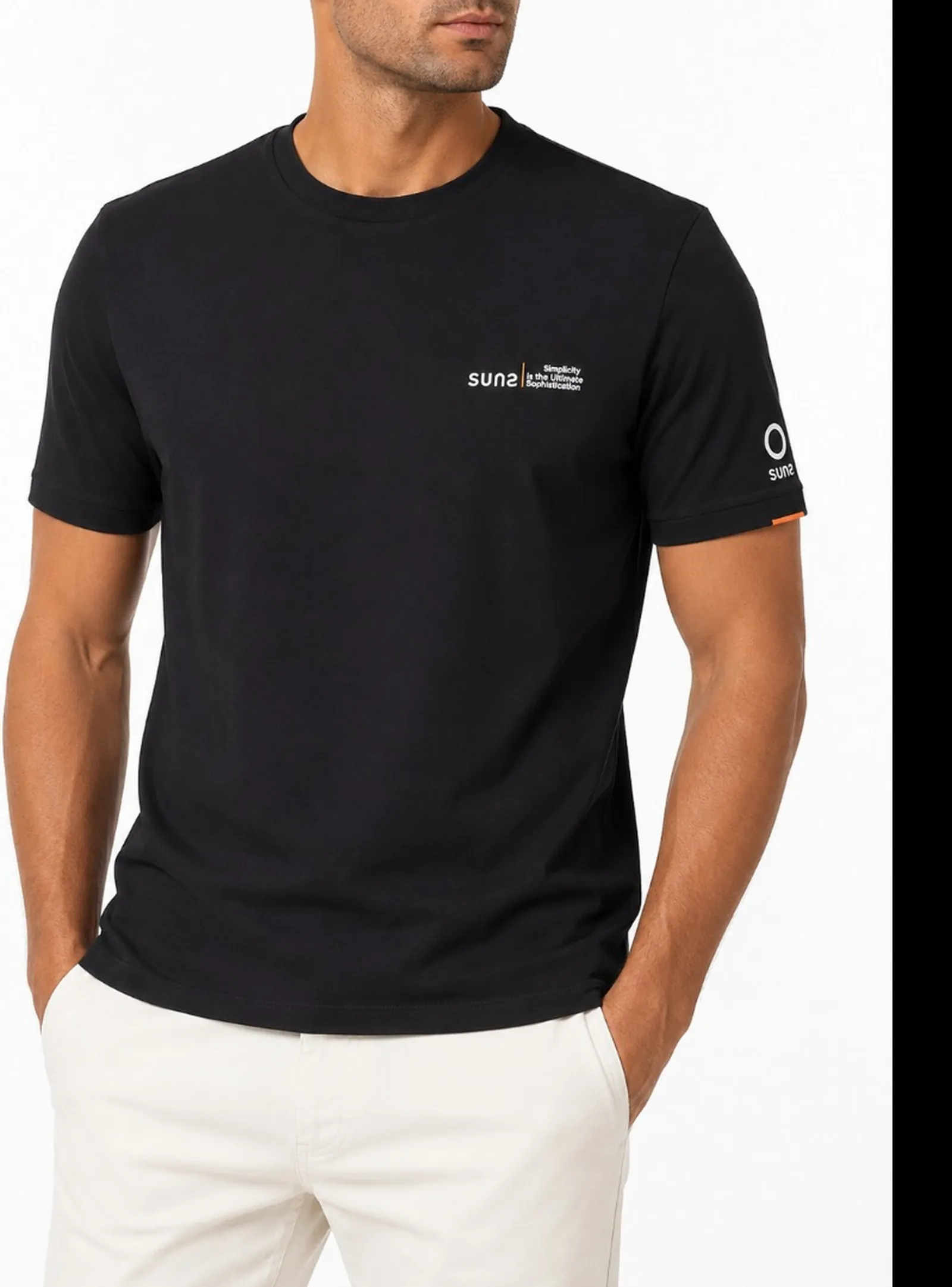 Suns T-Shirt Paolo Ribtag Nero Tss51001U 185027