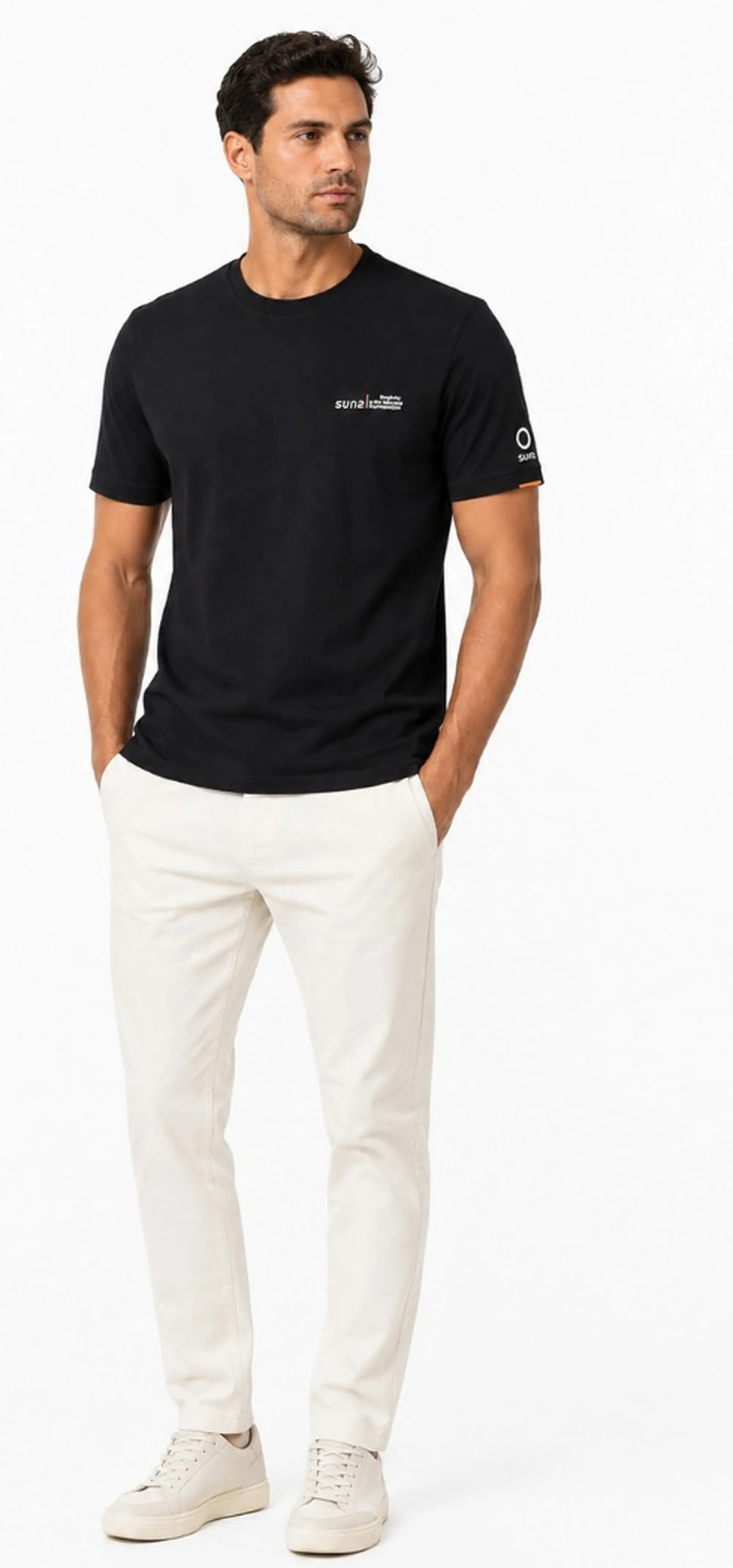 Suns T-Shirt Paolo Ribtag Nero Tss51001U 185028
