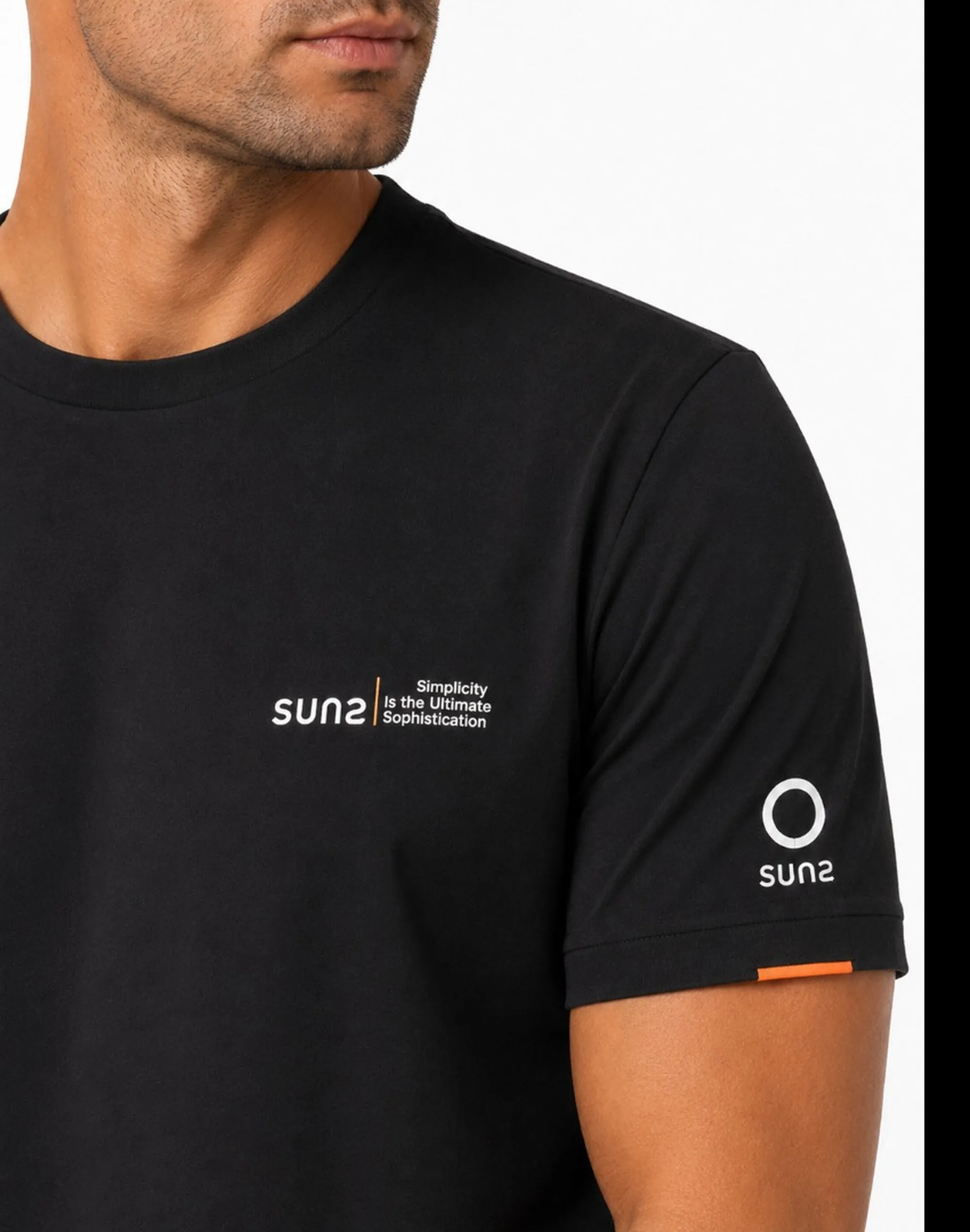 Suns T-Shirt Paolo Ribtag Nero Tss51001U 185030