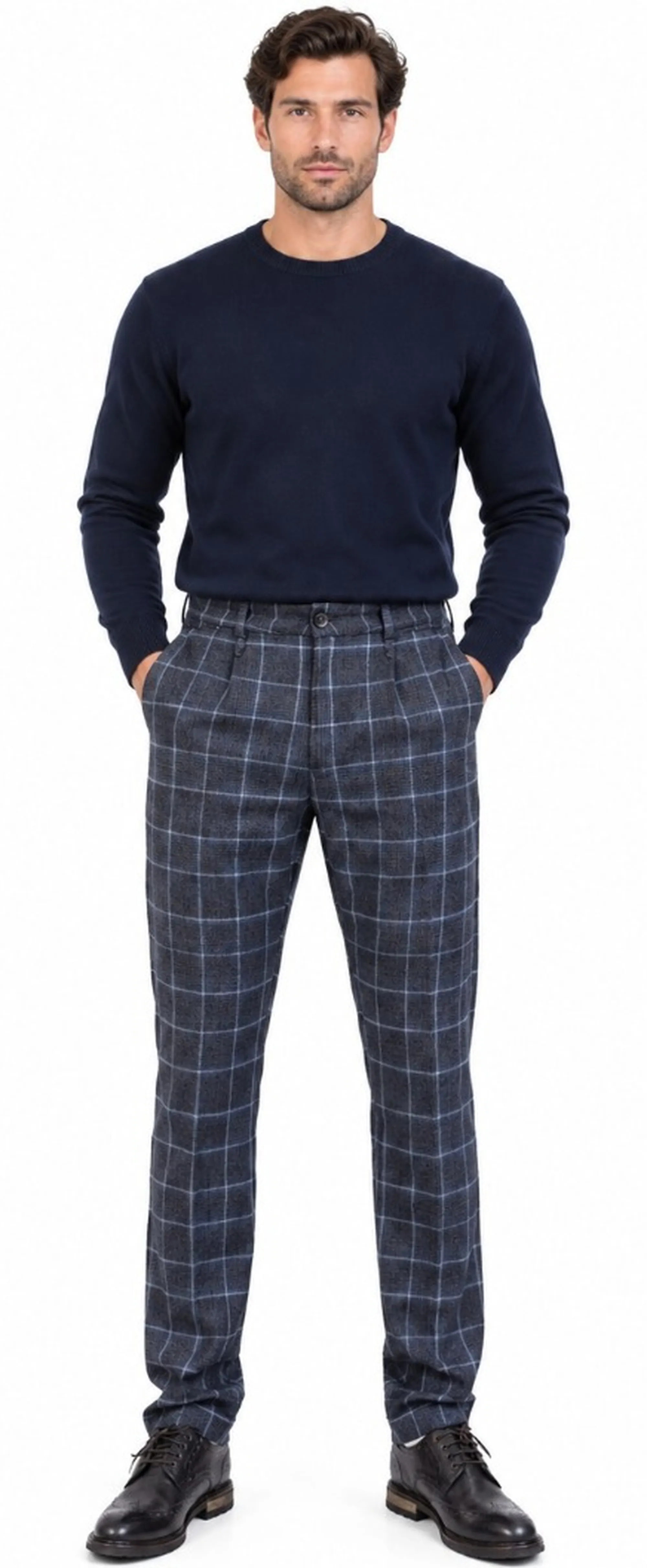 Teleria Zed Pantalone Grigio Edward Vbg 189645