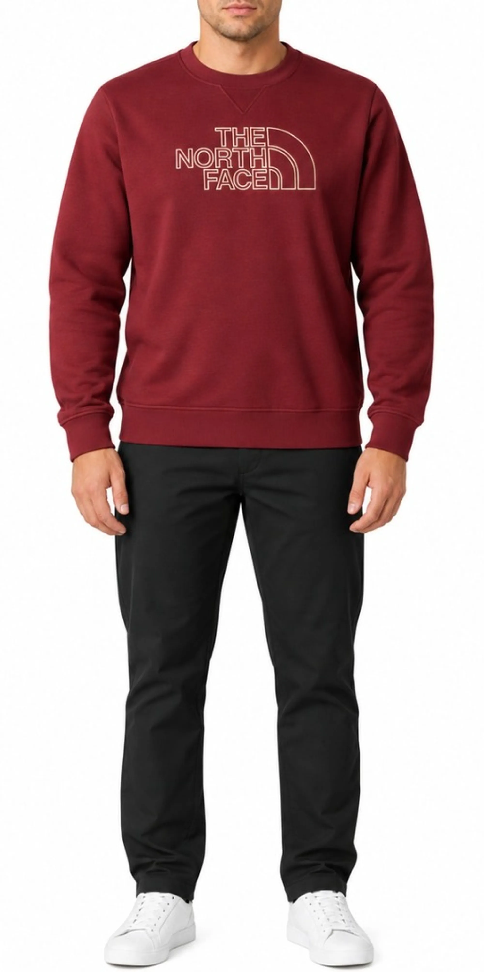 The North Face B'Crew Neck Sweatshirt' Bordeaux Nf0A8C1C 199300