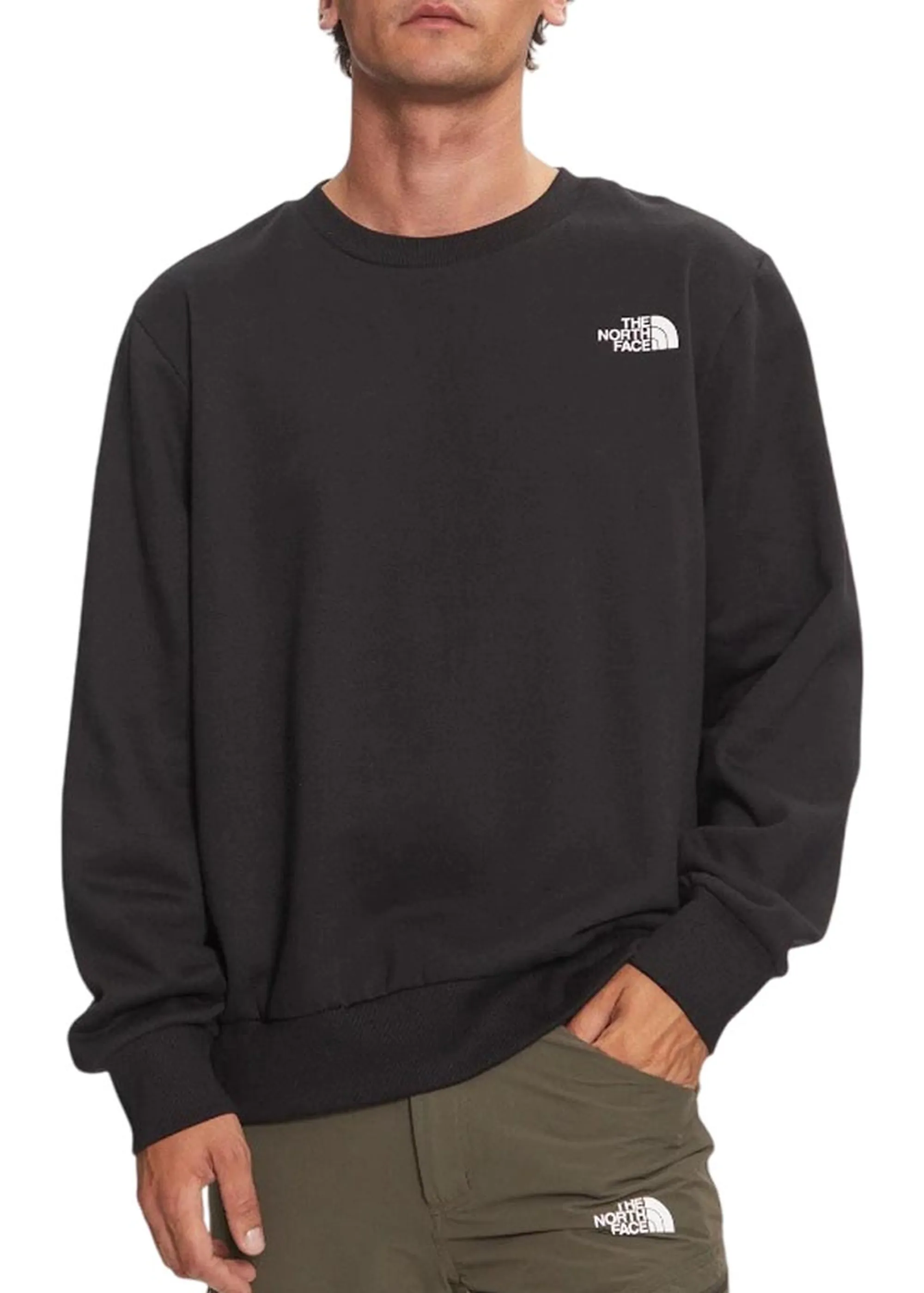 The North Face B'Simple Dome Sweatshirt' Black Nf0A89Fb 168734
