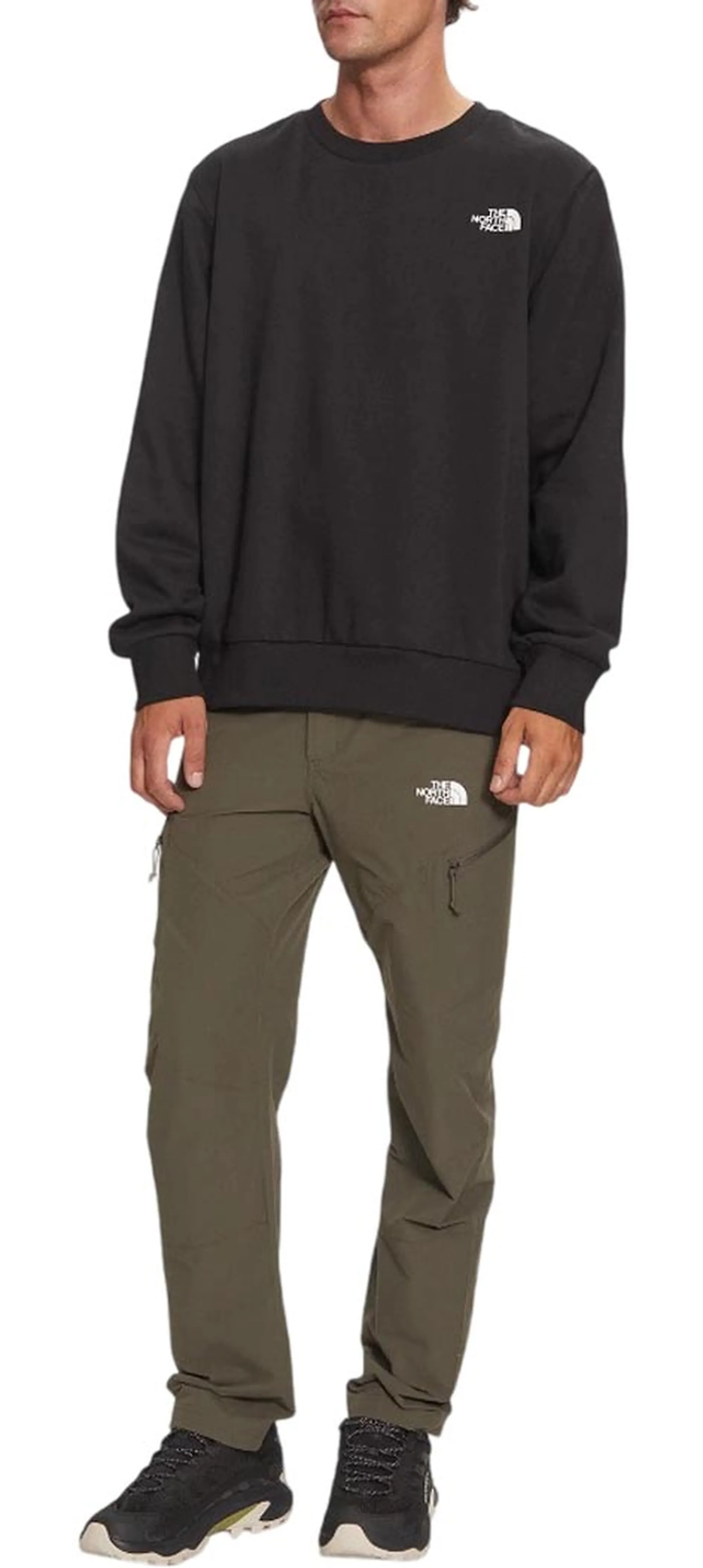 The North Face B'Simple Dome Sweatshirt' Black Nf0A89Fb 168737