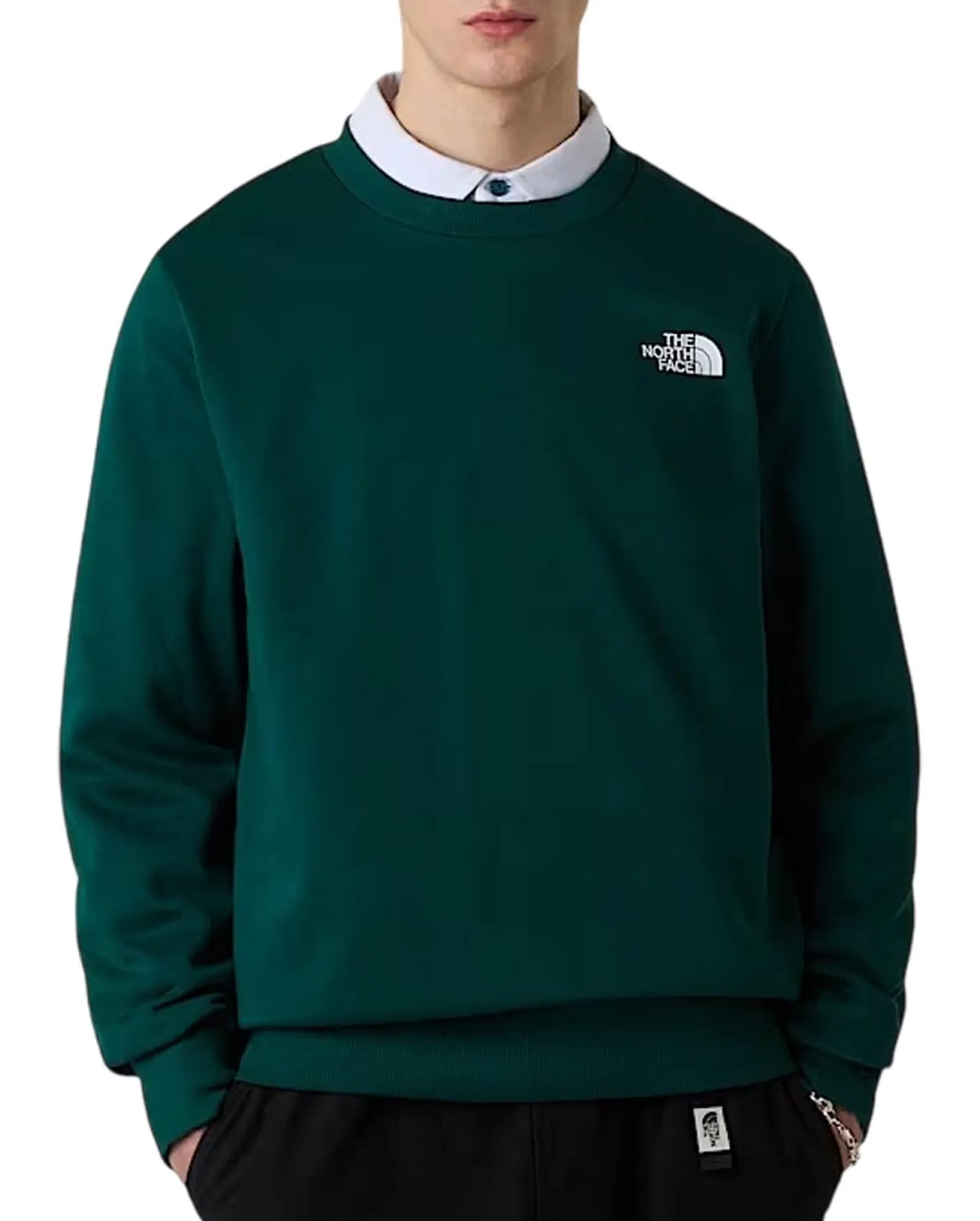 The North Face Felpa Simple Dome Verde Nf0A89Fb 168738