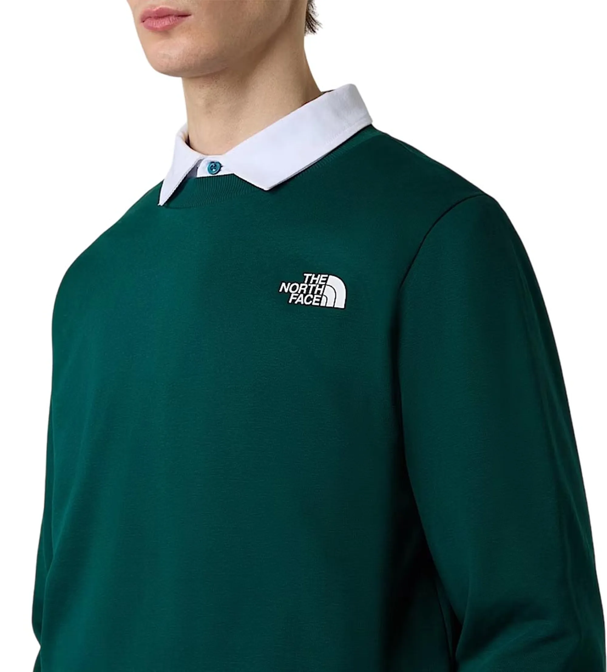The North Face B'Simple Dome Sweatshirt' Green Nf0A89Fb 168741
