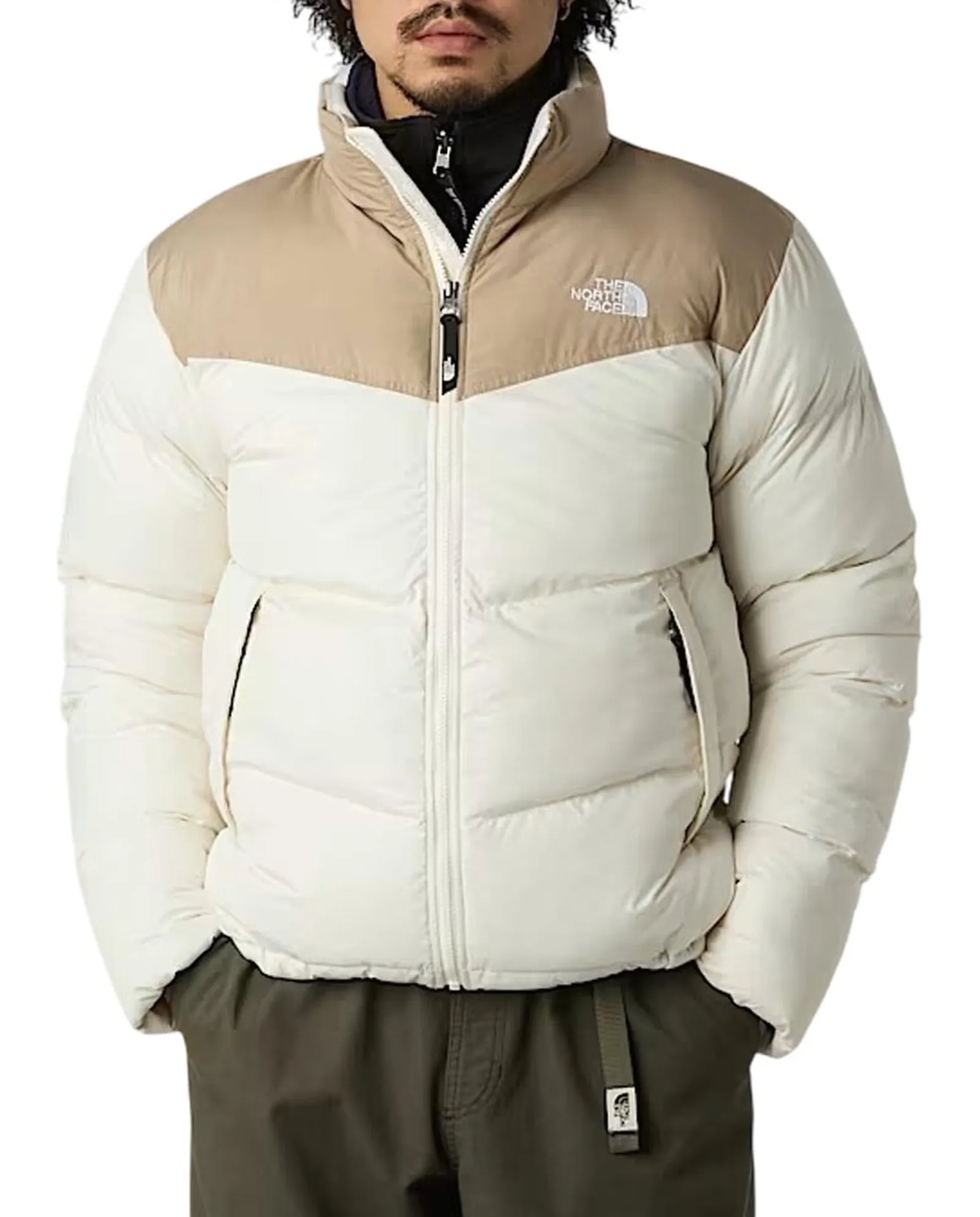 The North Face Piumino Saikuru Bianco Sporco Nf0A853I 168455