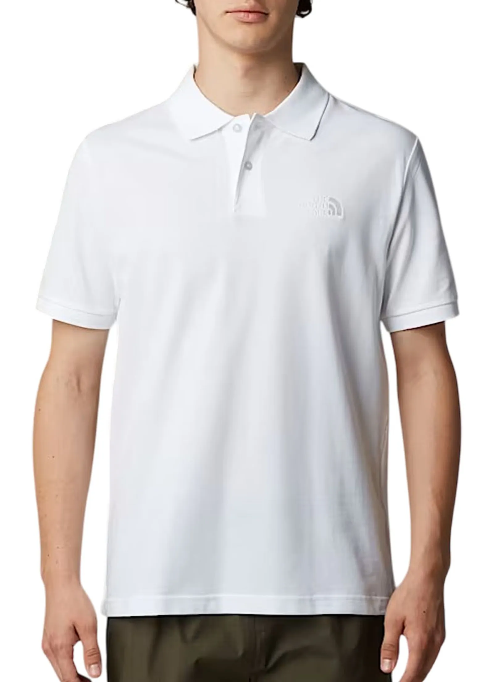The North Face Polo Essential Bianco Nf0A8C1P 149398