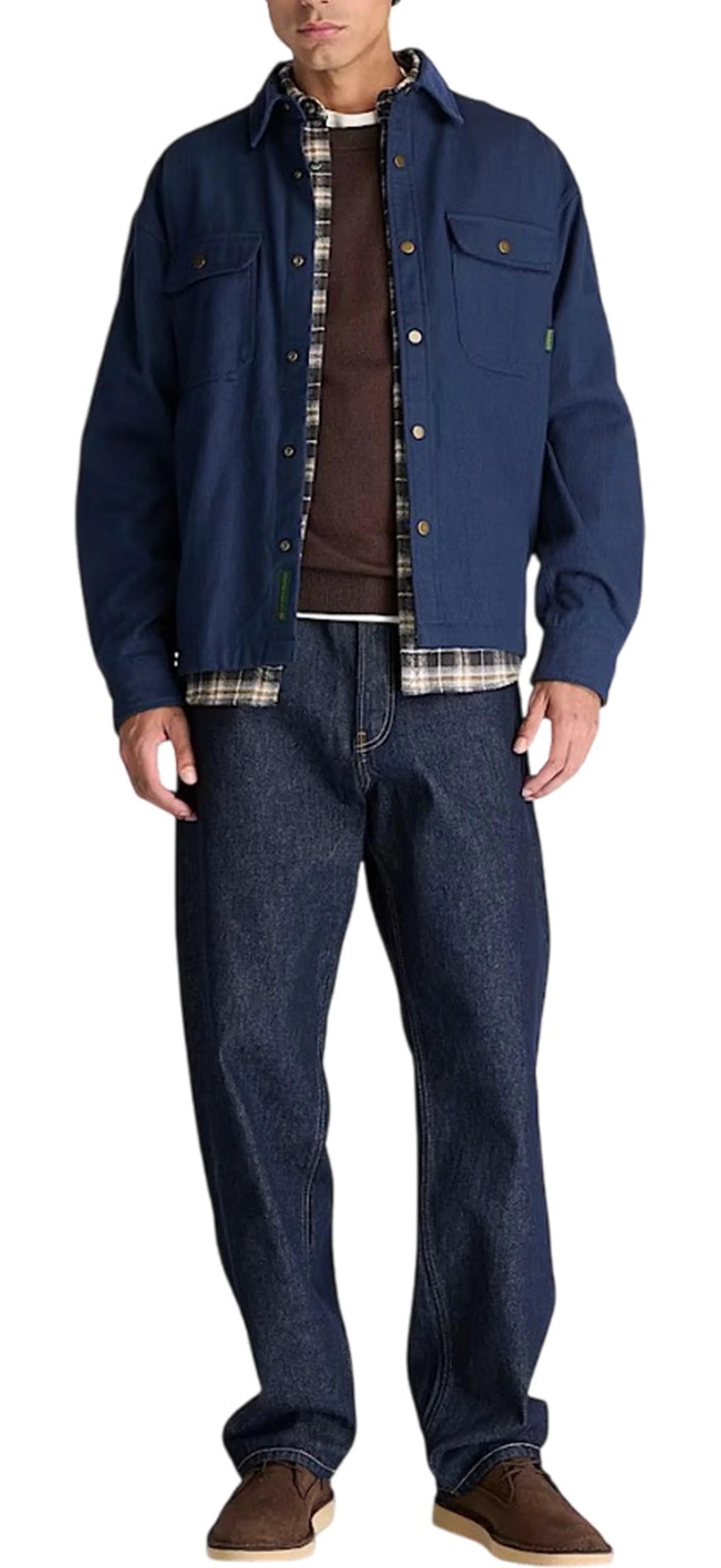 Timberland Maglia In Cotone Williams River Marrone Tbc0Yhazc36 193944