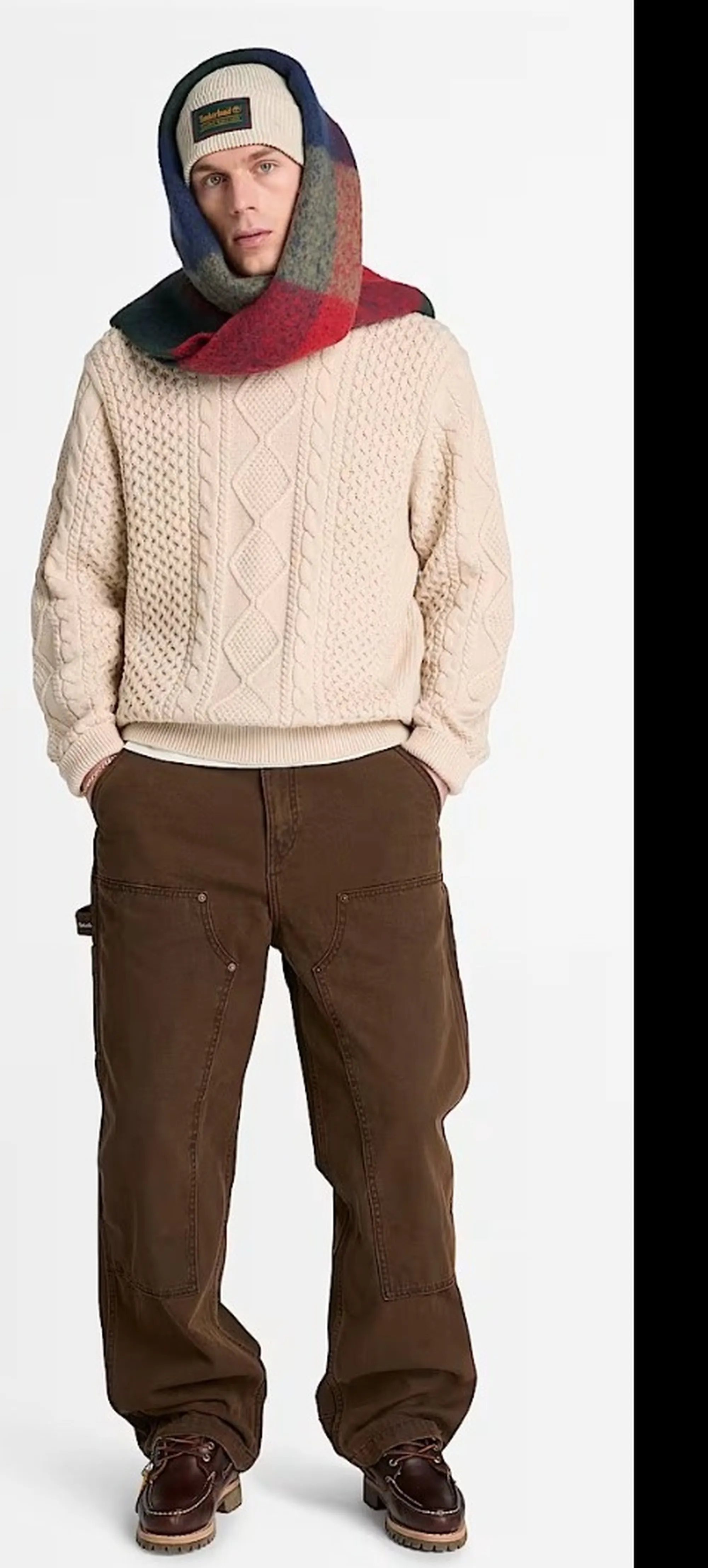 Timberland B'Philips Brook Cable Knit Sweater' Beige Tbc0Yhd4546 192490