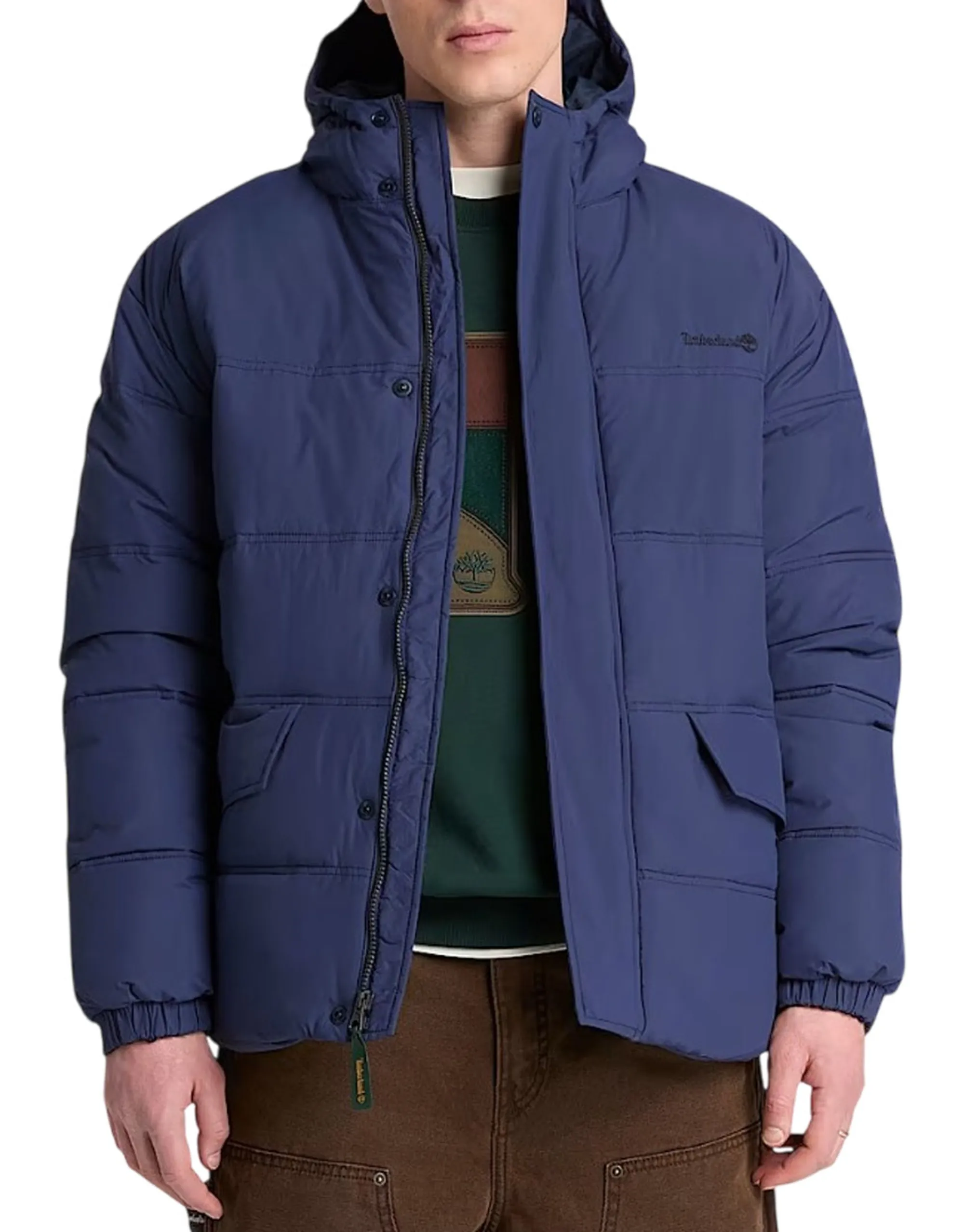 Timberland B'Water Repellent Down Jacket' Blu Tbc0Yh71Aih 193043
