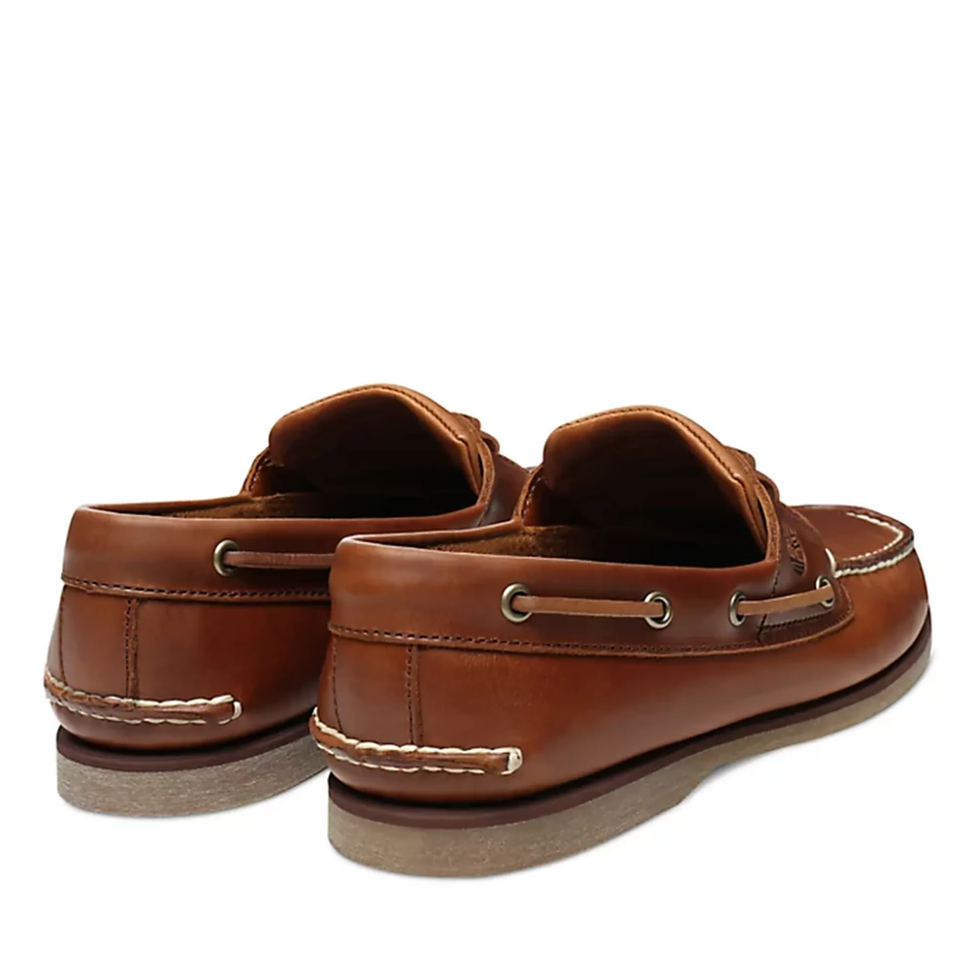 Timberland B'Classic Boat Shoe In Full Grain Leather' Brown Tb0A232Xf74 45682